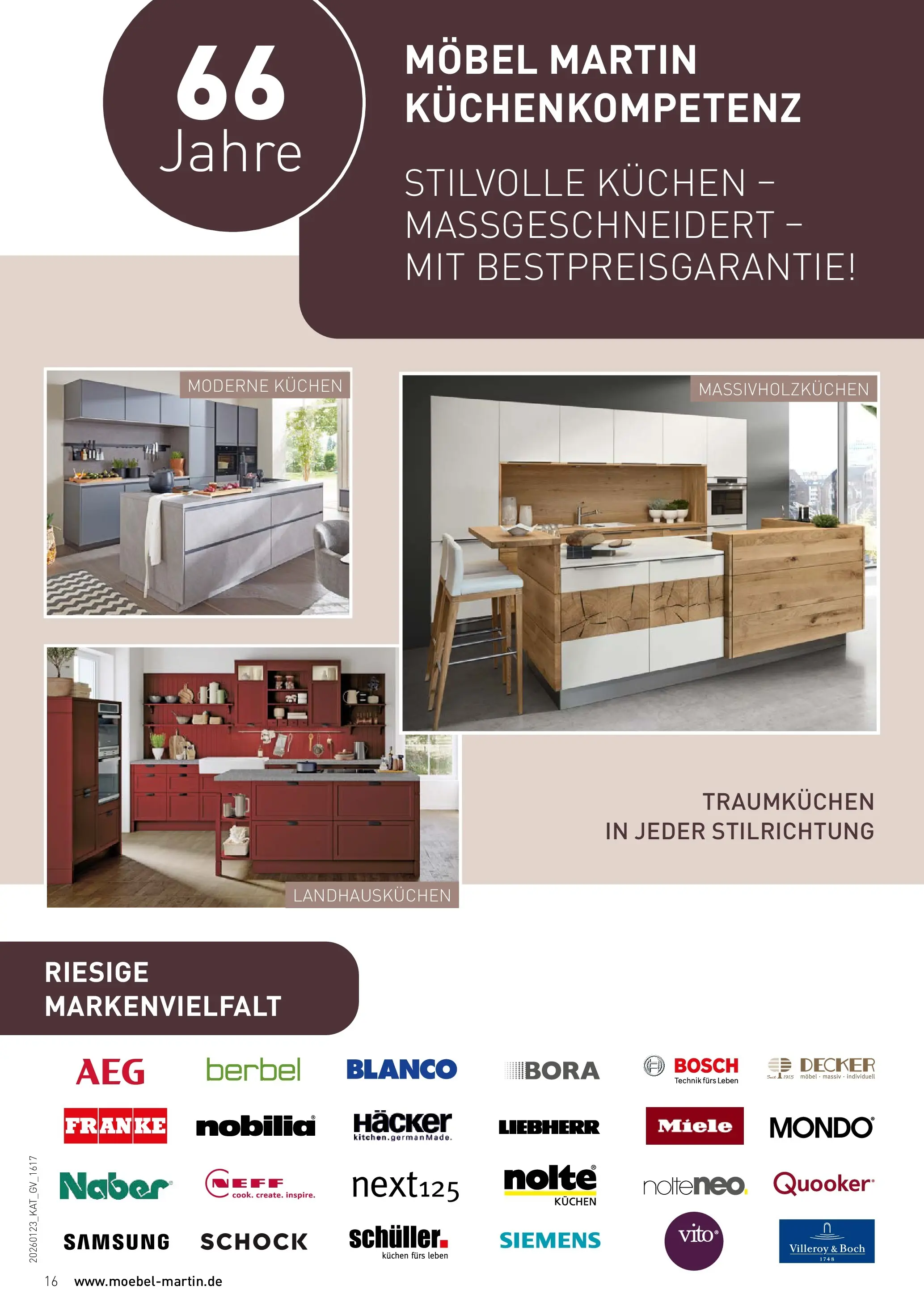 Möbel Martin - Möbel Martin: Wochenangebote (ab 22.01.2026) zum Blättern | Seite: 16 | Produkte: Bosch, Siemens, Samsung, Kuchen