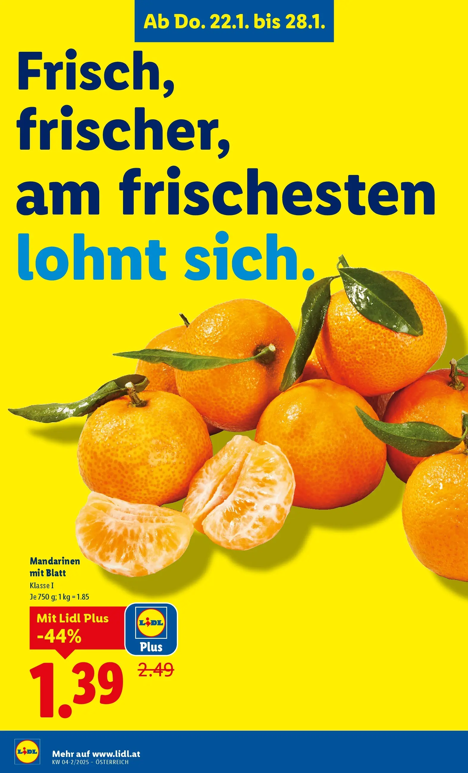 Lidl Flugblatt - Fohnsdorf, Neunkirchen, Graz ab 22.01.2026 - Angebote ab donnerstag | Seite: 3