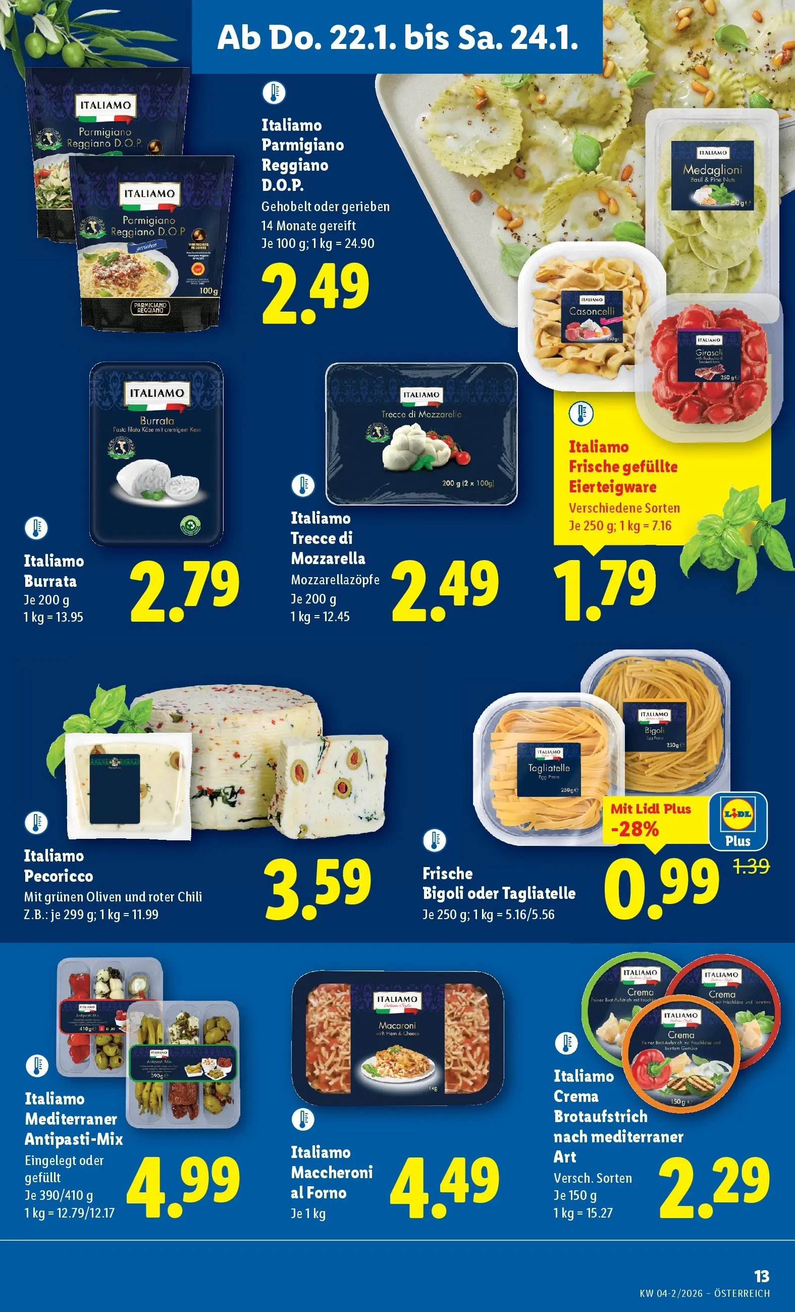 Lidl Flugblatt - Fohnsdorf, Neunkirchen, Graz ab 22.01.2026 - Angebote ab donnerstag | Seite: 17