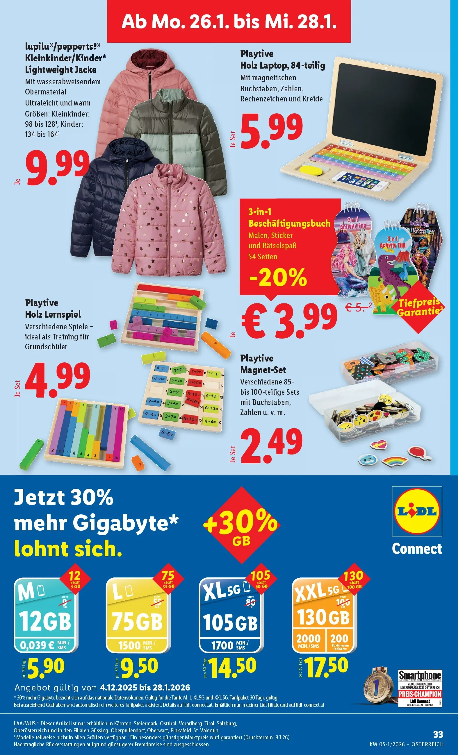 Lidl Flugblatt - Fohnsdorf, Neunkirchen, Graz ab 22.01.2026 - Angebote ab donnerstag | Seite: 39