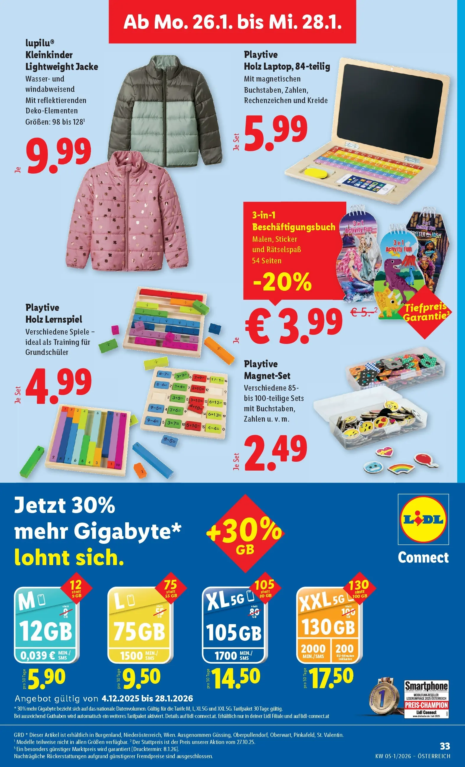 Lidl Flugblatt - Wien, Langenzersdorf, Zwettl ab 22.01.2026 - Angebote ab donnerstag | Seite: 39