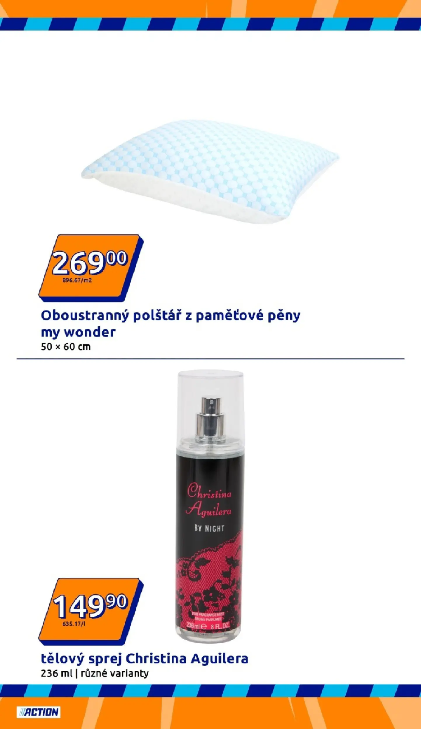Nabídky - Action leták do 28.01.2026 od 20.01.2026 - akční nabídka | Strana: 8 | Produkty: Polštář