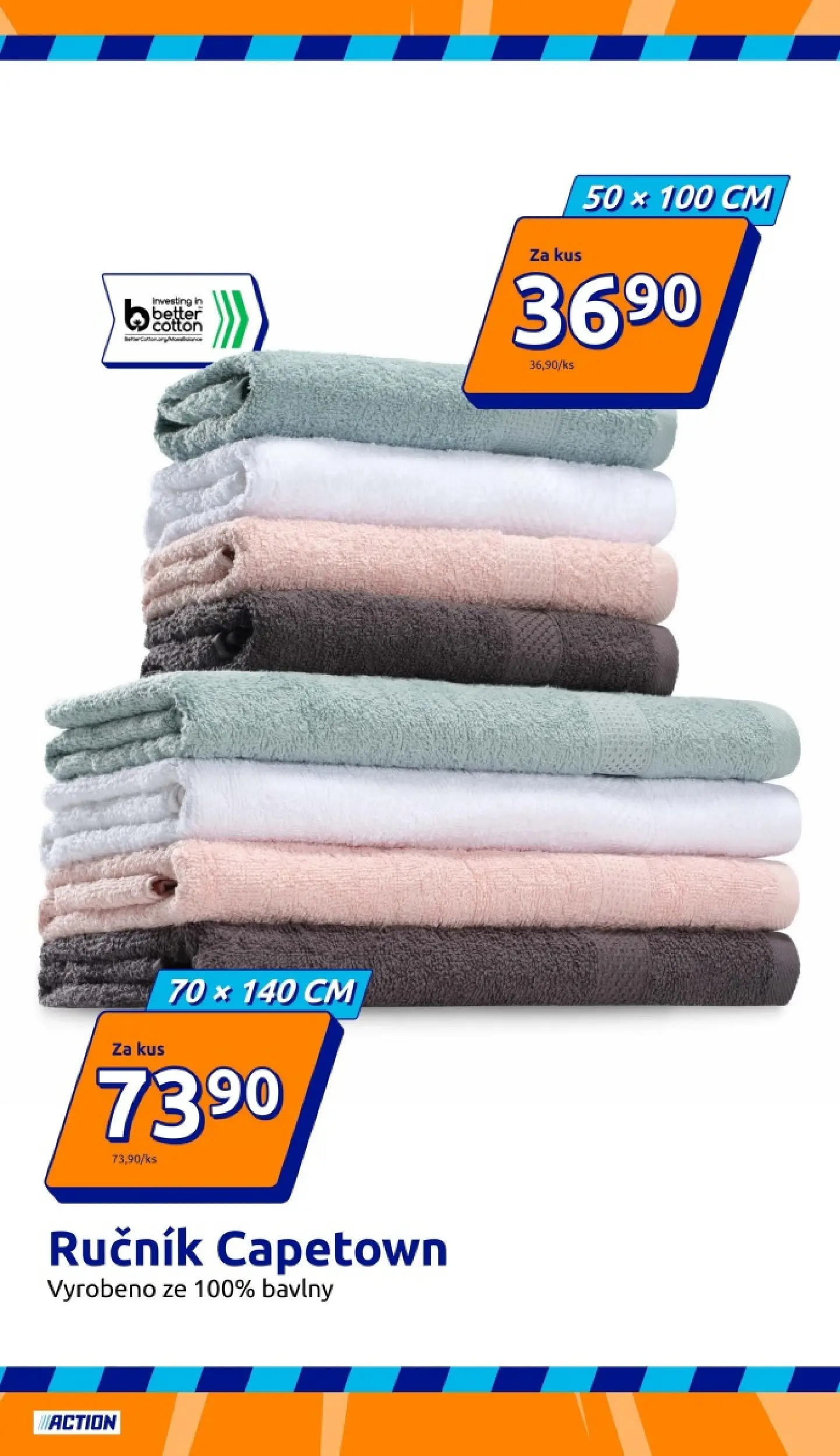 Nabídky - Action leták do 28.01.2026 od 20.01.2026 - akční nabídka | Strana: 9 | Produkty: Ručník