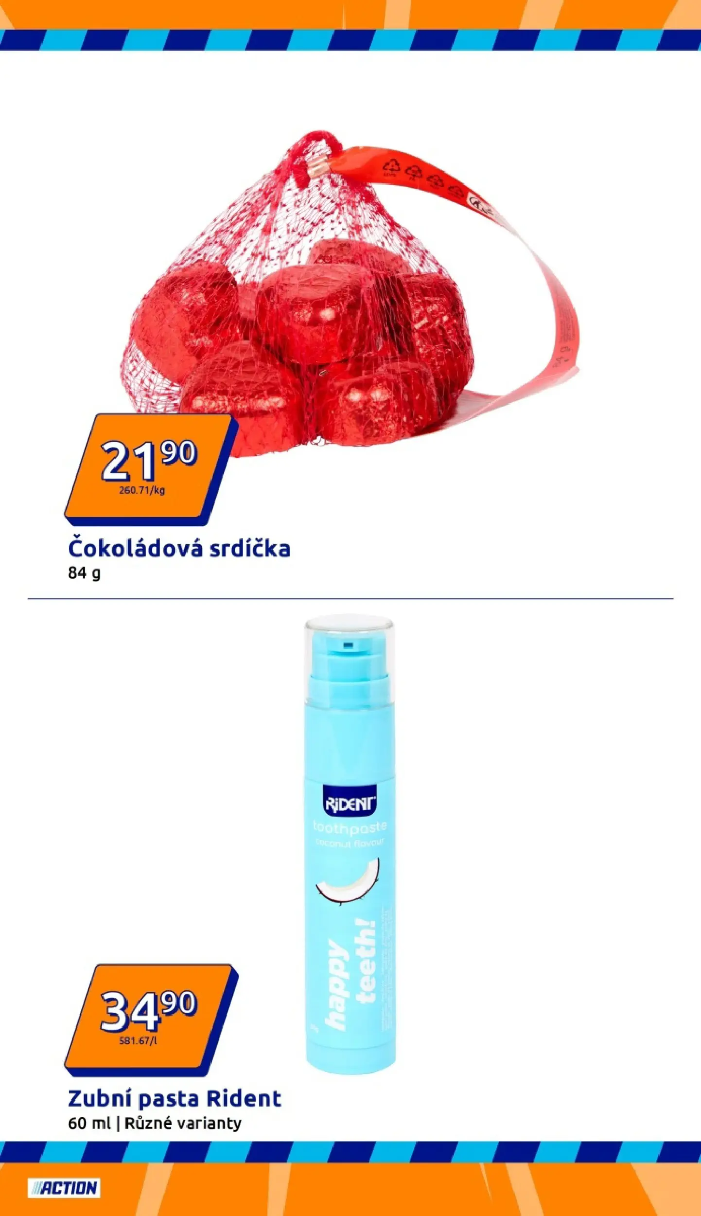 Nabídky - Action leták do 28.01.2026 od 20.01.2026 - akční nabídka | Strana: 10 | Produkty: Zubní pasta
