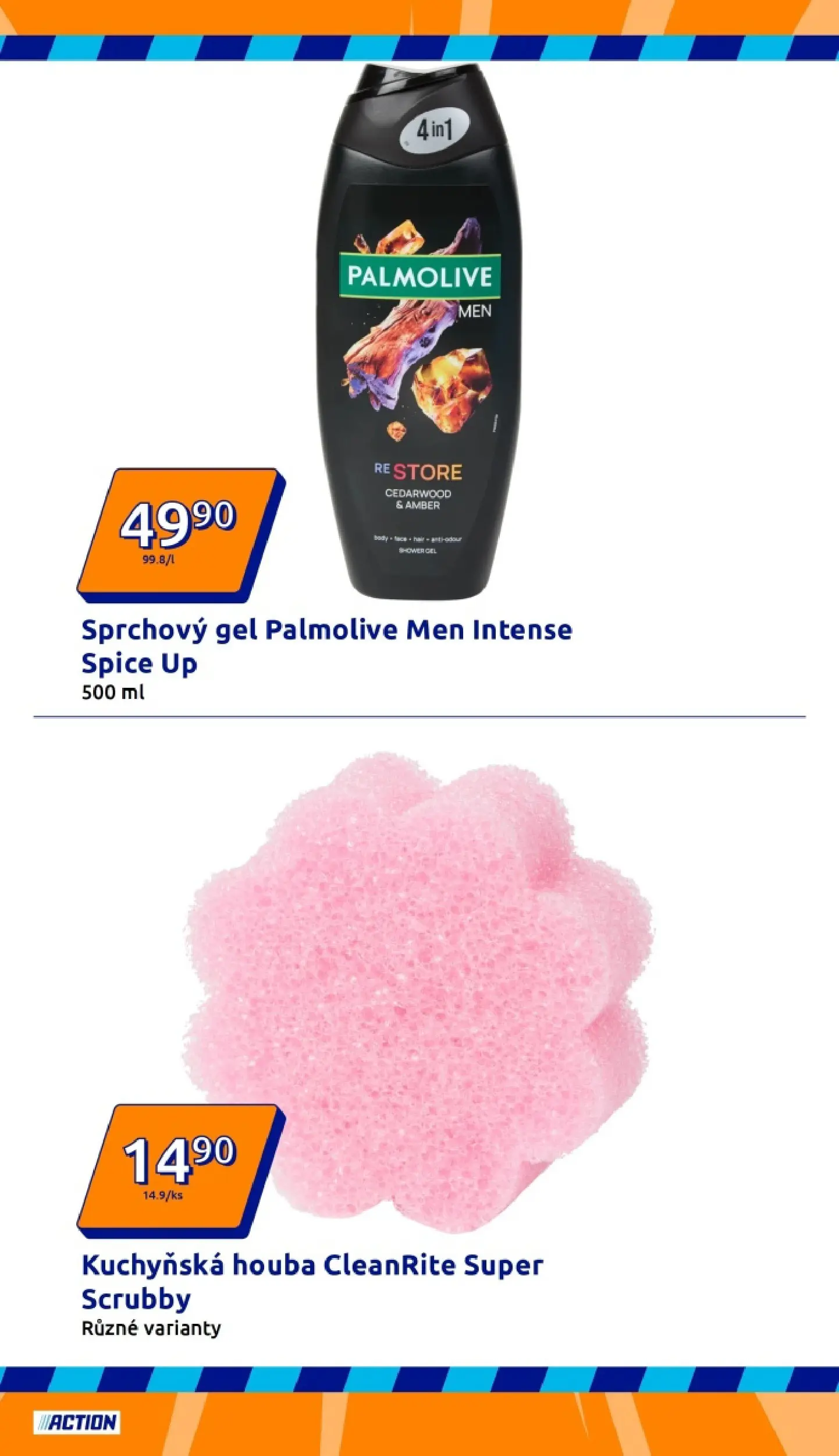 Nabídky - Action leták do 28.01.2026 od 20.01.2026 - akční nabídka | Strana: 14 | Produkty: Sprchový gel
