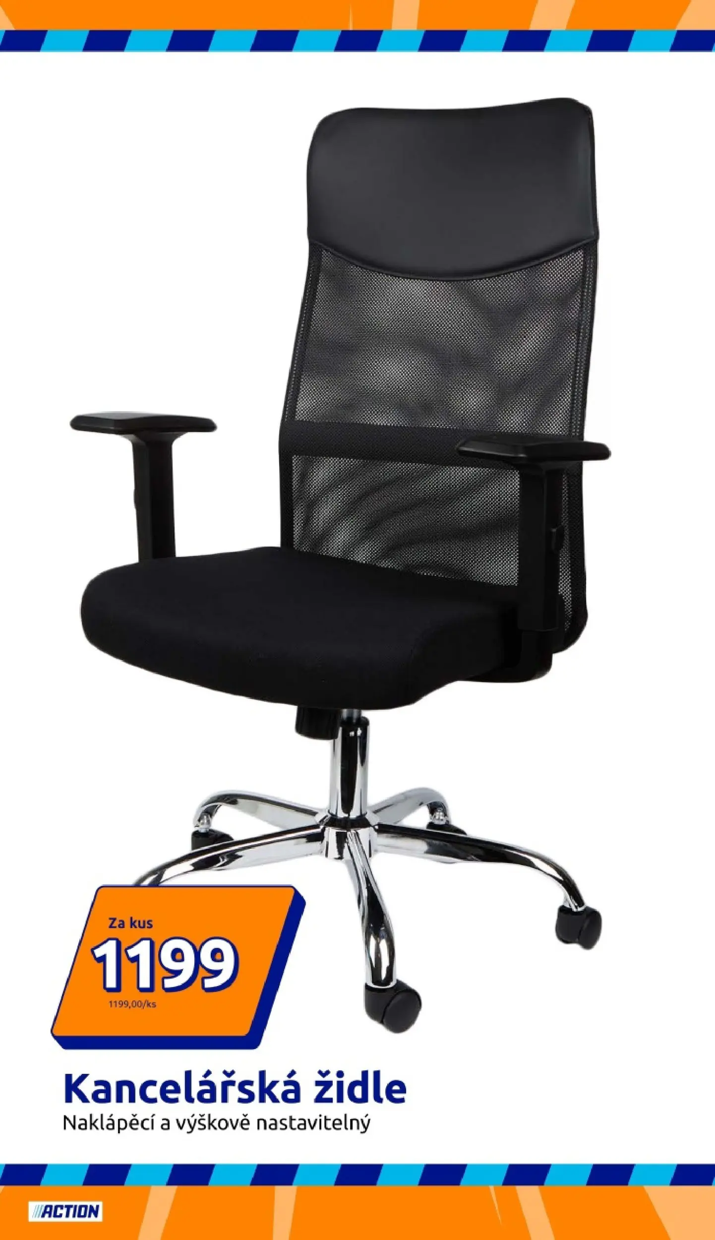 Nabídky - Action leták do 28.01.2026 od 20.01.2026 - akční nabídka | Strana: 15 | Produkty: Kancelářská židle, Židle