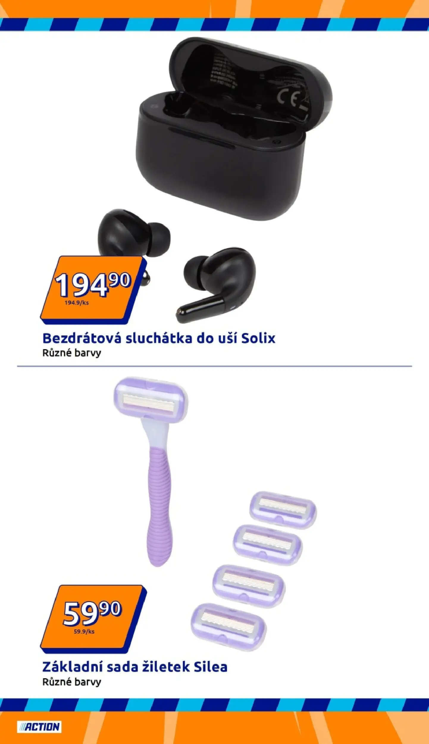 Nabídky - Action leták do 28.01.2026 od 20.01.2026 - akční nabídka | Strana: 16 | Produkty: Sluchátka, Barvy, Bezdrátová sluchátka