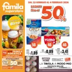 Famila Superstore SCONTI FINO AL 50% - al 04.02.2026