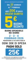 Offerte valide dal 22 gennaio al 1 febbraio 2026