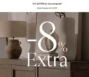 -8% extra
