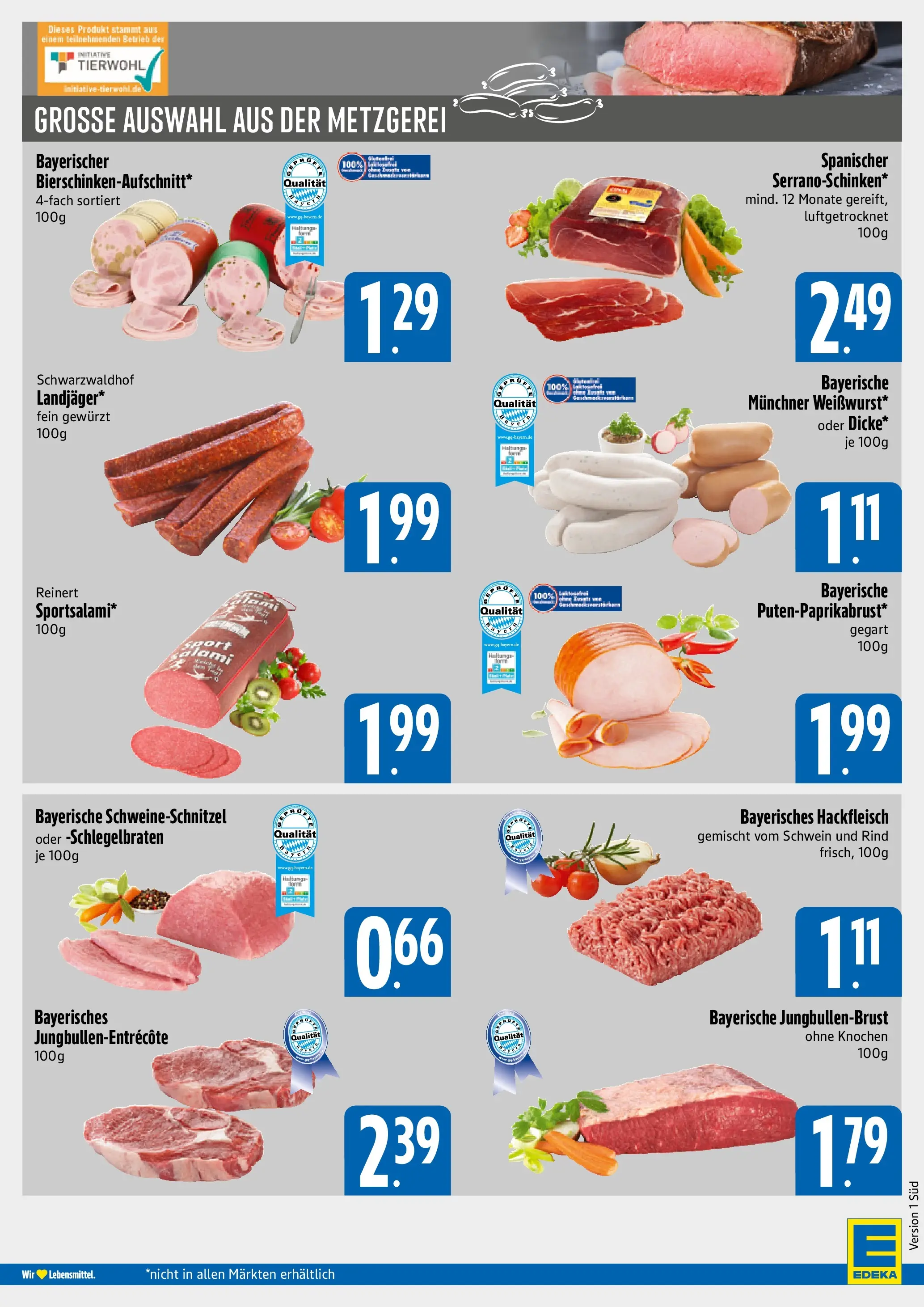Edeka prospekt München	 (ab 26.01.2026) » Angebote Online | Seite: 4 | Produkte: Hackfleisch