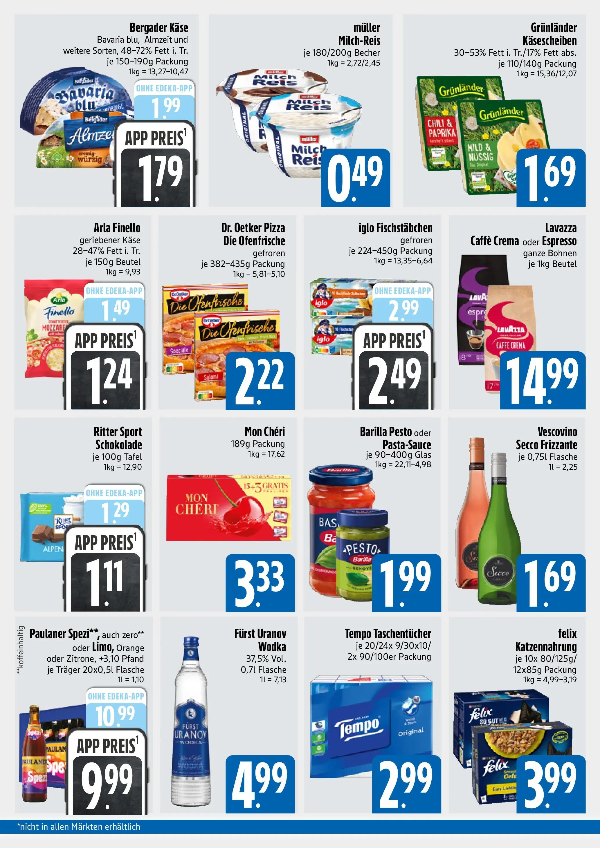 Edeka prospekt München	 (ab 26.01.2026) » Angebote Online | Seite: 2 | Produkte: Schokolade, Paprika, Grunlander, Tempo