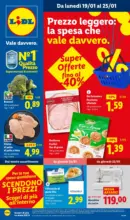 Lidl Super offerte fino al -40% - al 22.01.2026