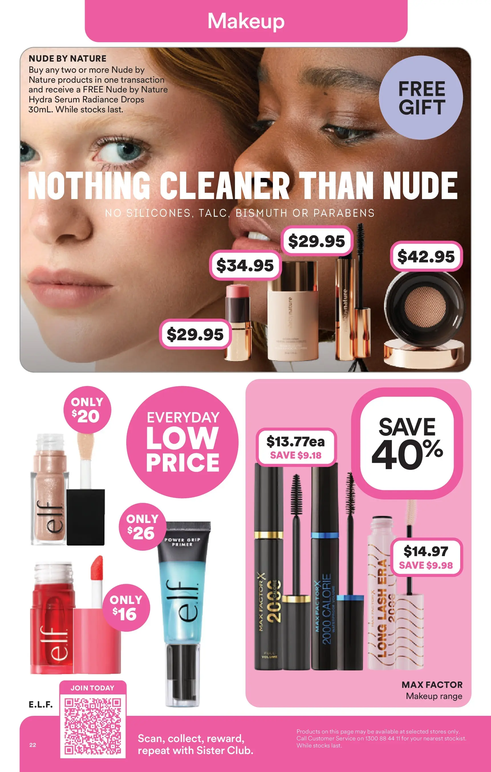 Priceline Pharmacy - Priceline Catalogue - 21/01/2026 > weekly / monthly specials | Page: 22 | Products: Cleaner, Makeup