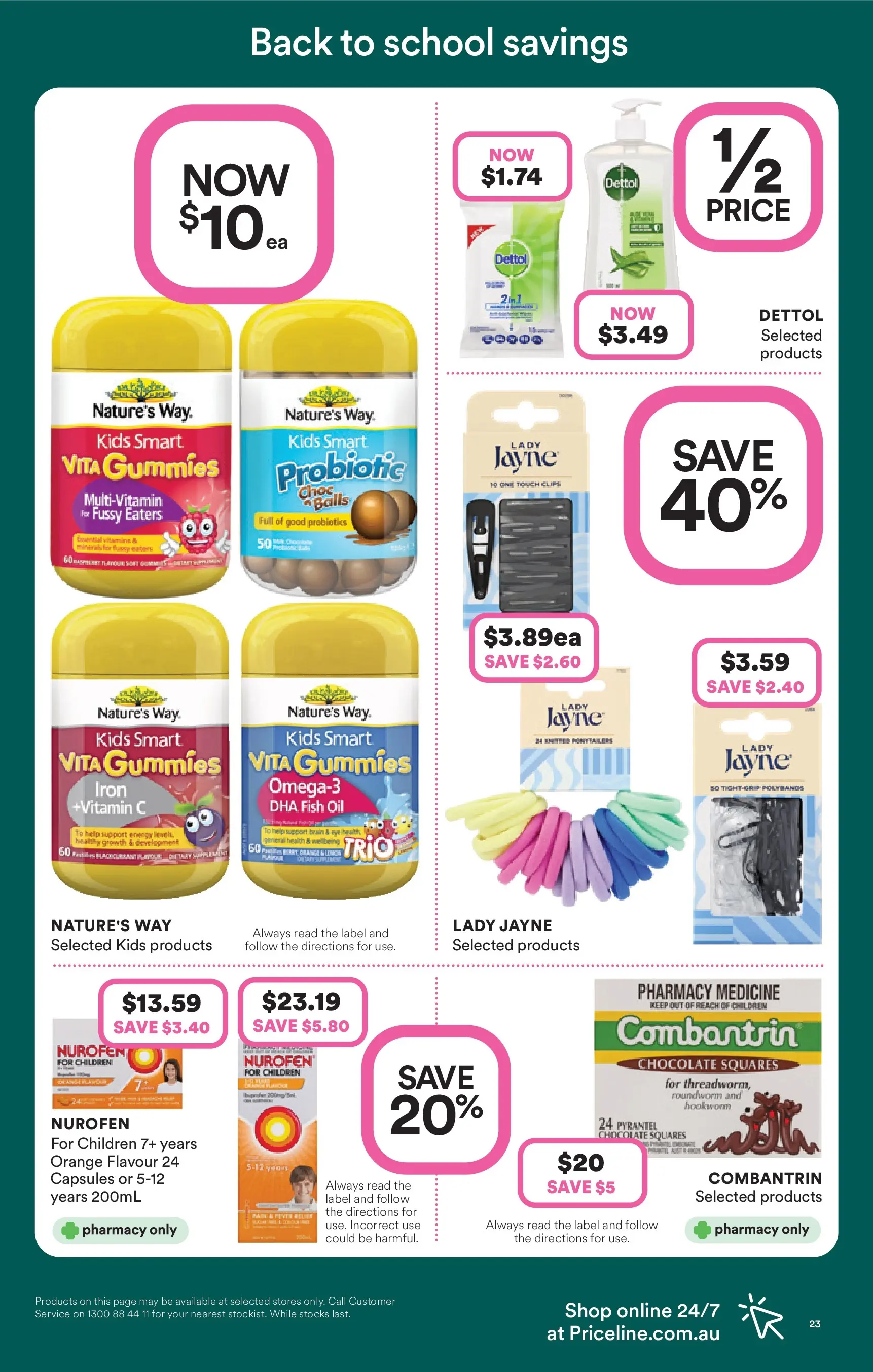 Priceline Pharmacy - Priceline Catalogue - 21/01/2026 > weekly / monthly specials | Page: 23 | Products: Chocolate, Fish, Fish oil, Clips