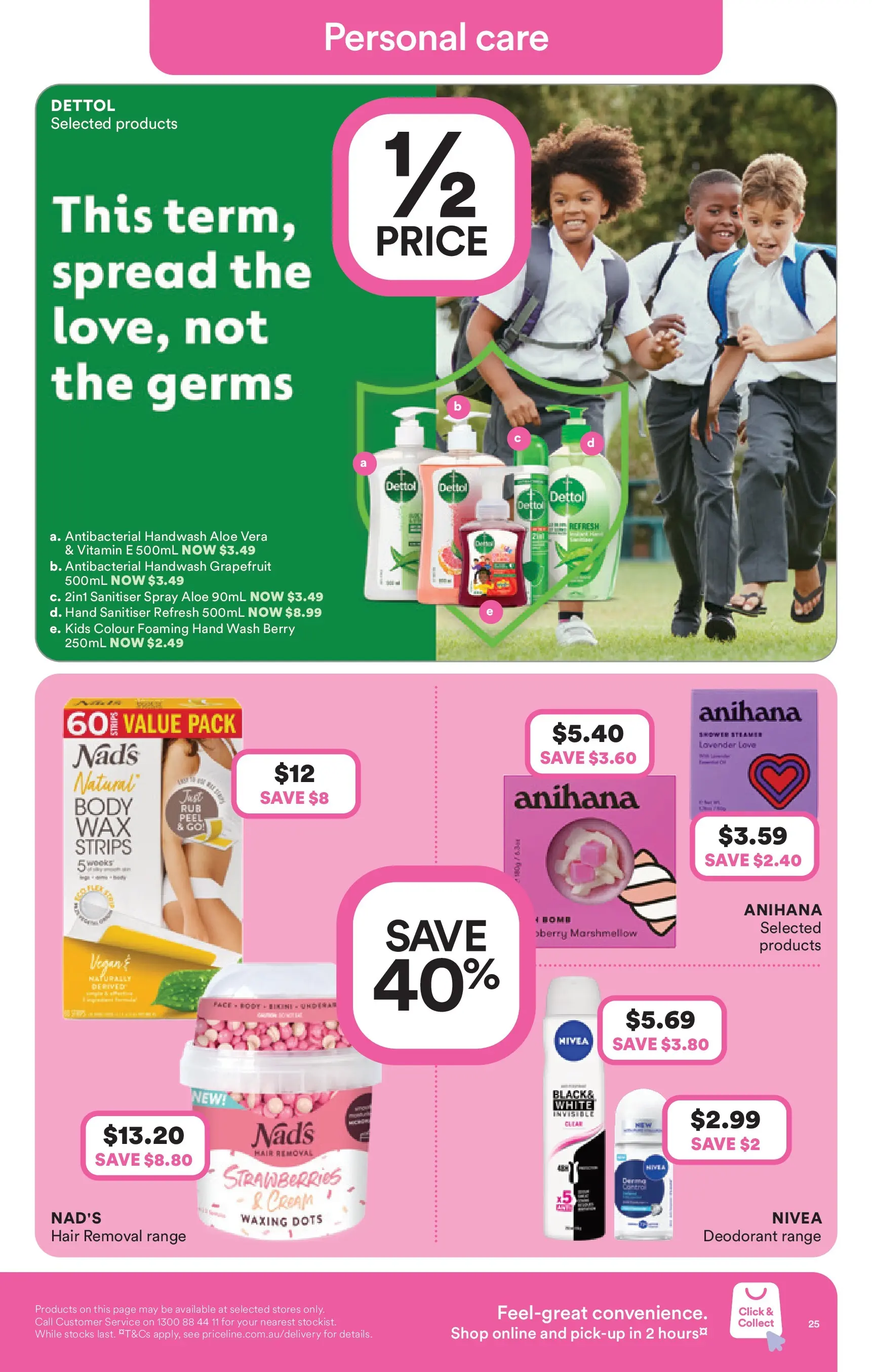 Priceline Pharmacy - Priceline Catalogue - 21/01/2026 > weekly / monthly specials | Page: 25 | Products: Peel, Belt, Hair removal, Hand wash