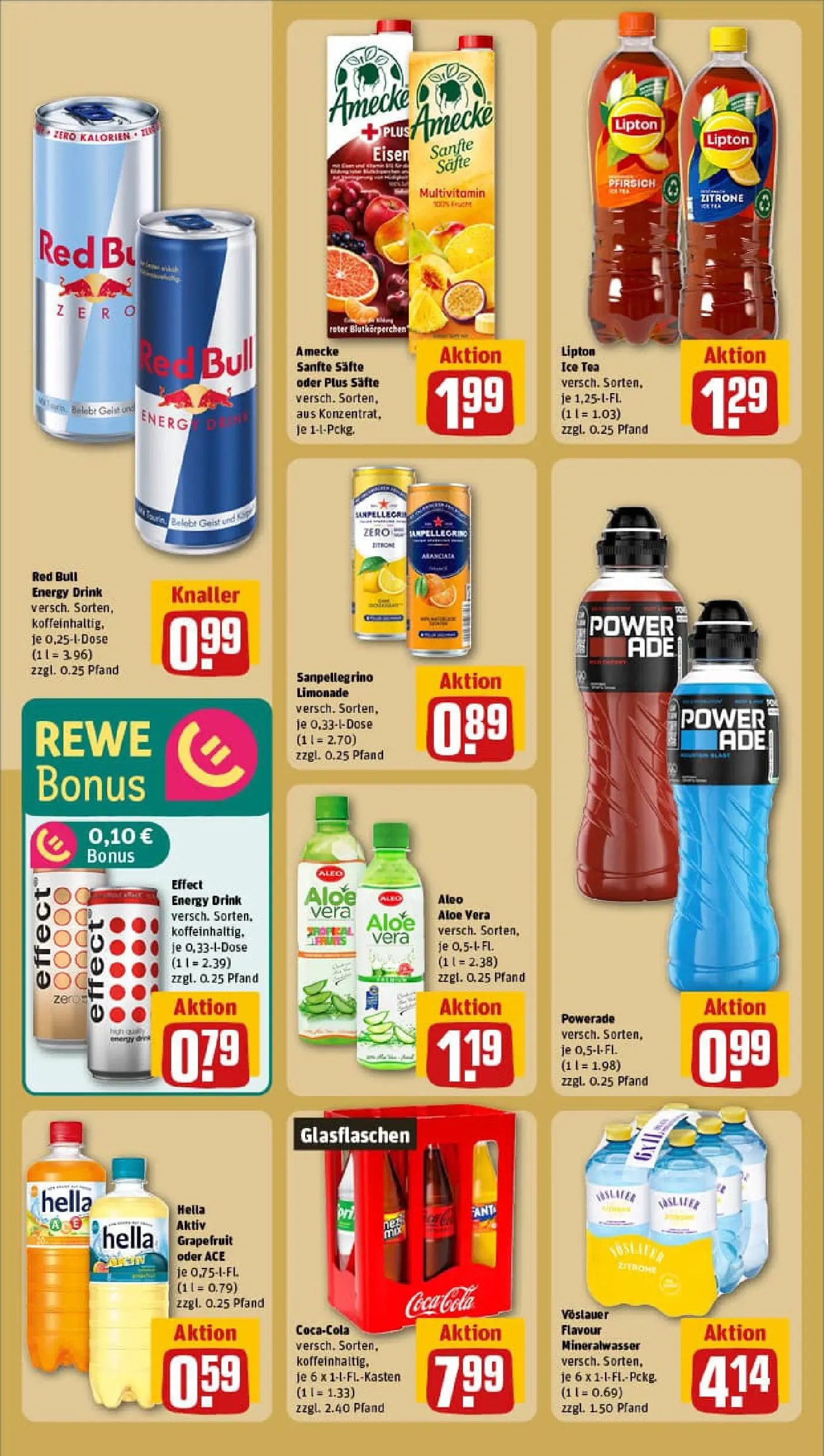 REWE Prospekt ab 26.01.2026 zum Blättern » Angebote | Seite: 16 | Produkte: Red bull, Cola, Grapefruit, Pfirsich