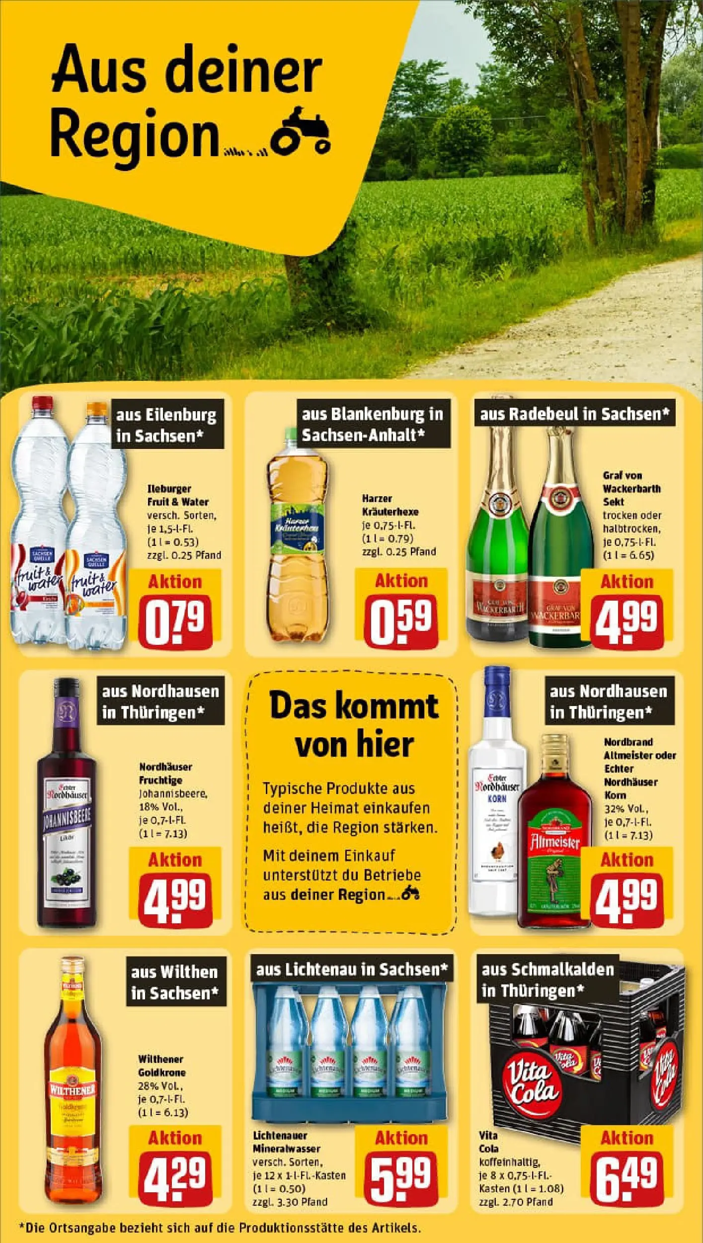 REWE Prospekt ab 26.01.2026 zum Blättern » Angebote | Seite: 22 | Produkte: Cola, Wilthener, Mineralwasser, Vita cola