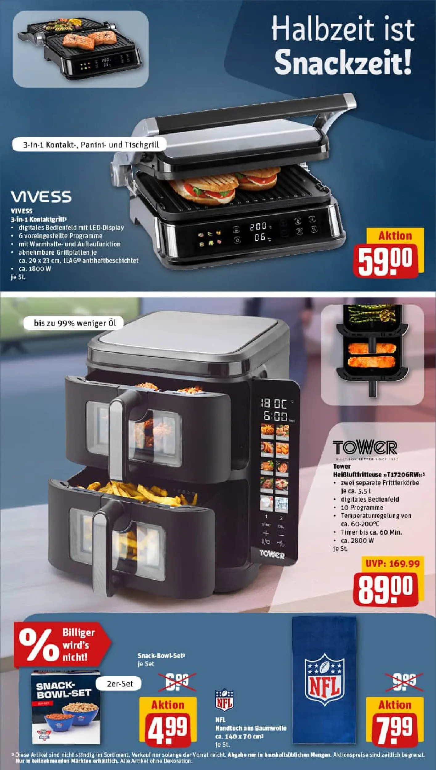 REWE Prospekt ab 26.01.2026 zum Blättern » Angebote | Seite: 27 | Produkte: Grill, Öl, Heißluftfritteuse