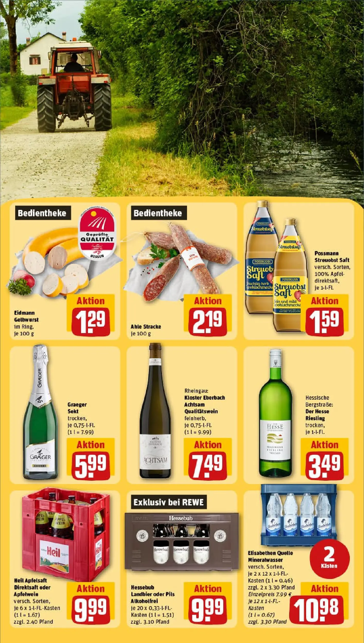 REWE Prospekt ab 26.01.2026 zum Blättern » Angebote | Seite: 21 | Produkte: Sekt, Pils, Äpfel, Apfelsaft