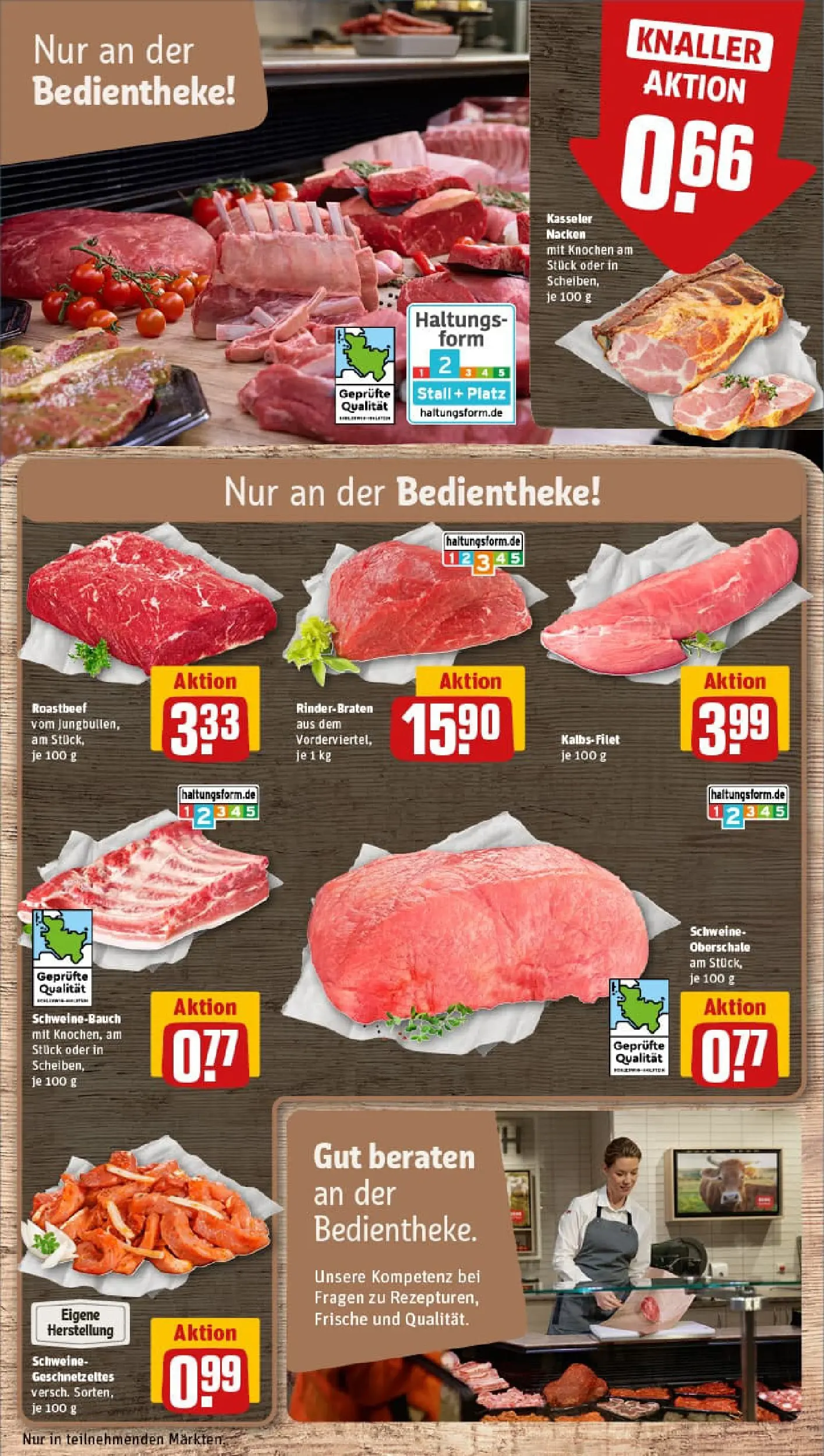 REWE Prospekt ab 26.01.2026 zum Blättern » Angebote | Seite: 12 | Produkte: Rinderbraten, Schweinebauch, Roastbeef, Kasseler nacken