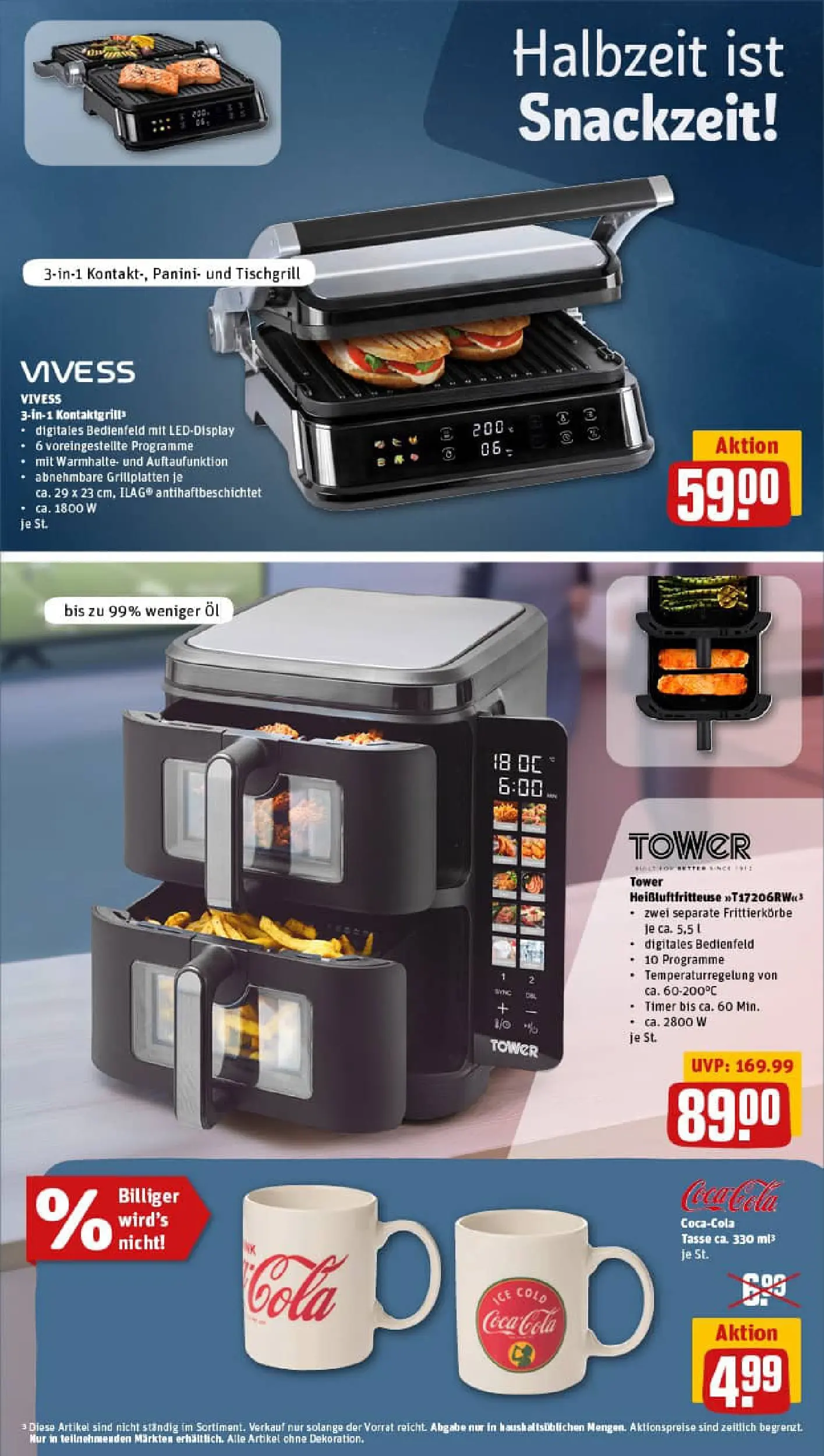 REWE Prospekt ab 26.01.2026 zum Blättern » Angebote | Seite: 27 | Produkte: Coca cola, Cola, Öl, Heißluftfritteuse