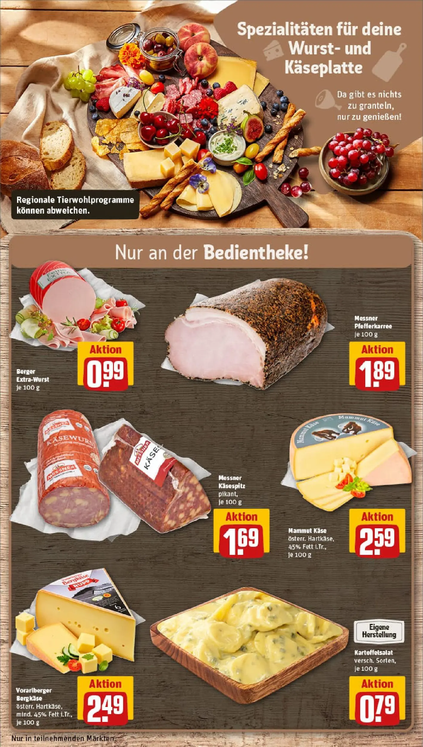 REWE Prospekt ab 26.01.2026 zum Blättern » Angebote | Seite: 11 | Produkte: Käse, Wurst