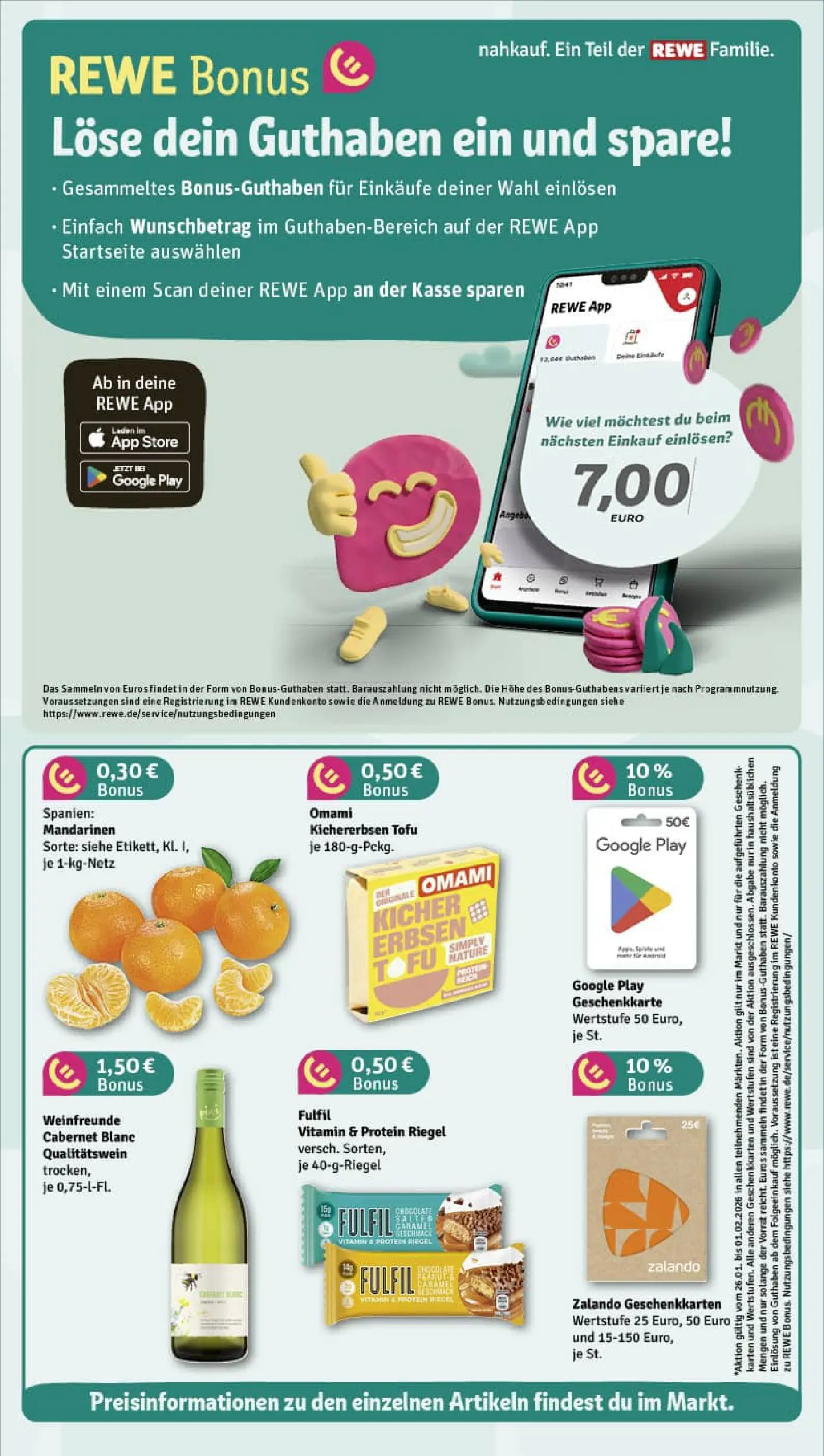 REWE Prospekt ab 25.01.2026 zum Blättern » Angebote | Seite: 4