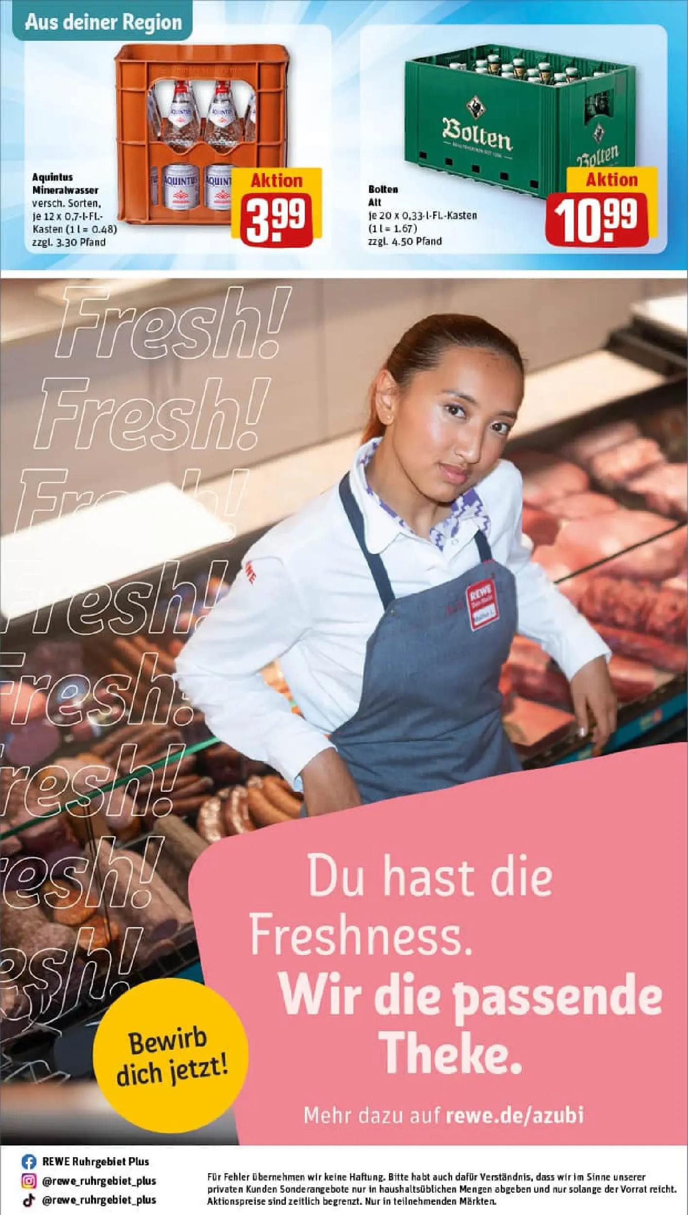 REWE Prospekt ab 26.01.2026 zum Blättern » Angebote | Seite: 27 | Produkte: Mineralwasser