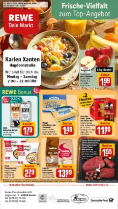 Rewe prospekt Xanten	 ab 26.01.2026 gültig