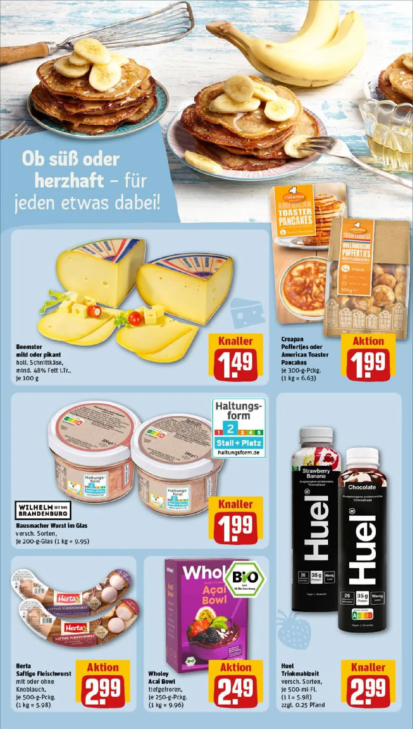 REWE Prospekt ab 26.01.2026 zum Blättern » Angebote | Seite: 15 | Produkte: Toaster, Wurst