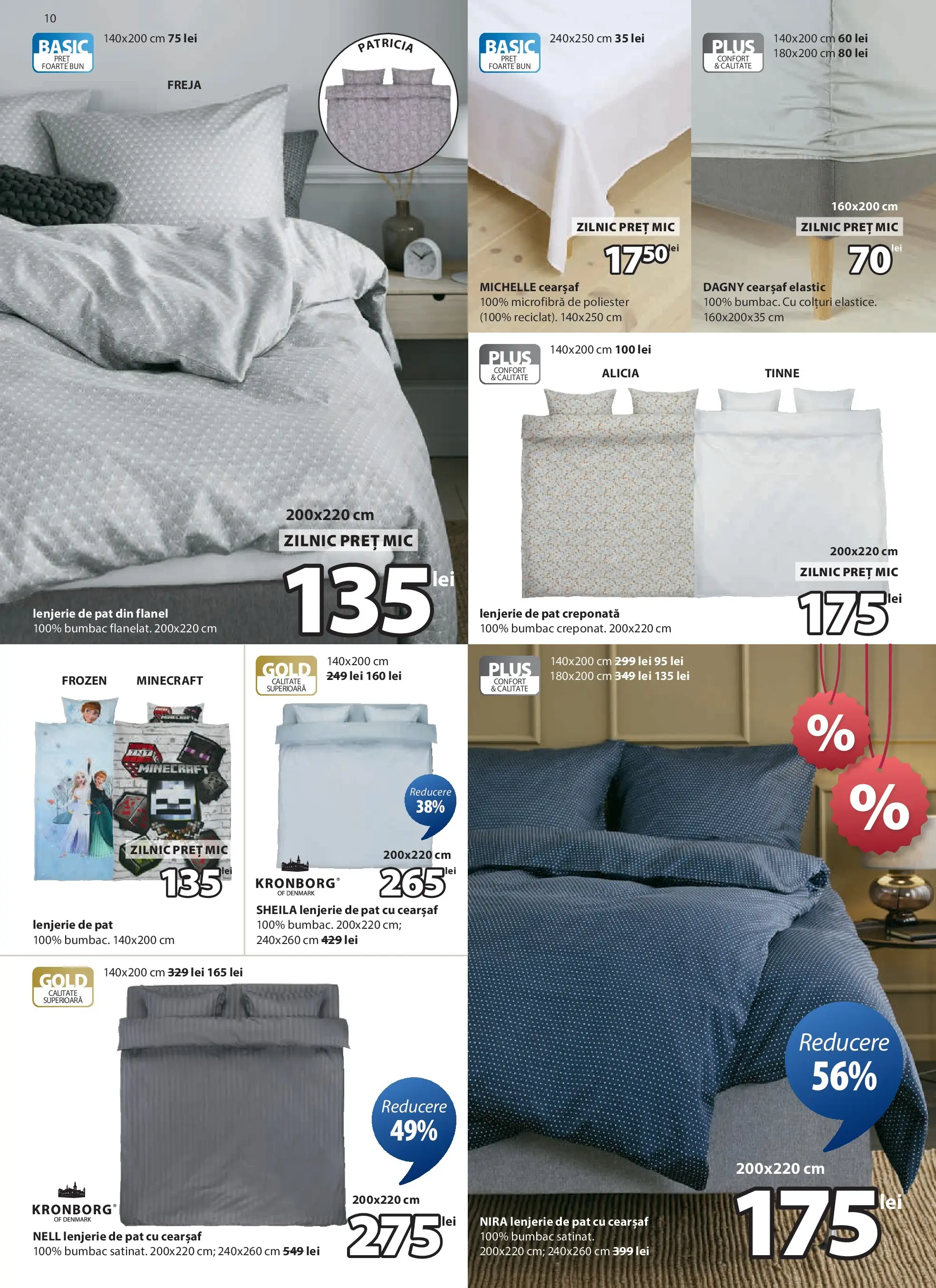 JYSK - Catalog JYSK până în data de 22.02.2026 - Oferta 23.01.2026 - 22.02.2026 | Pagină: 10 | Produse: Pat, Lenjerie de pat