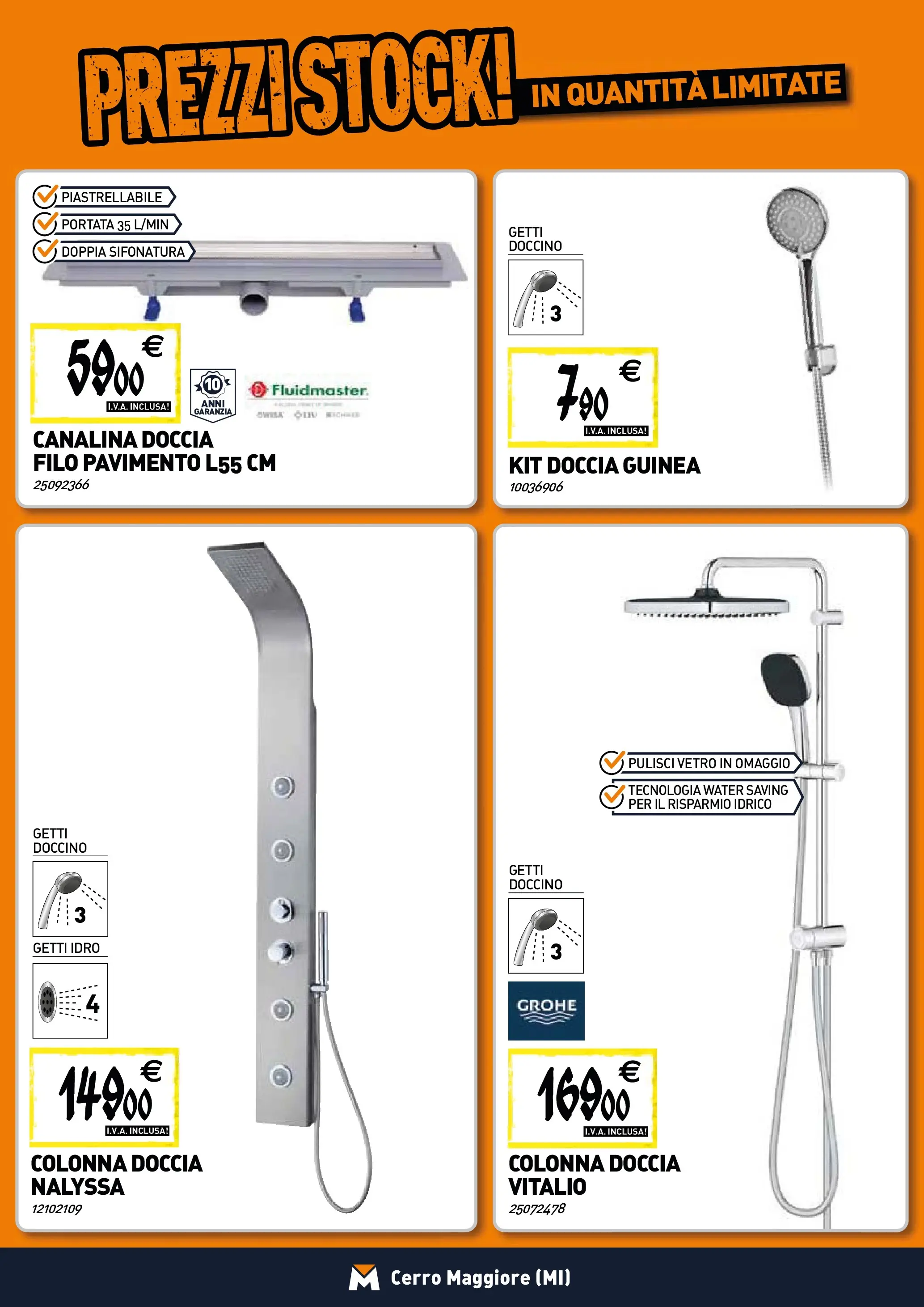 Nuovo TECNOMAT - Straordinari prezzi stock! dal 22/01/2026 > offerte anteprima 🛍️ | Pagina: 3 | Prodotti: Pavimento, Doccia