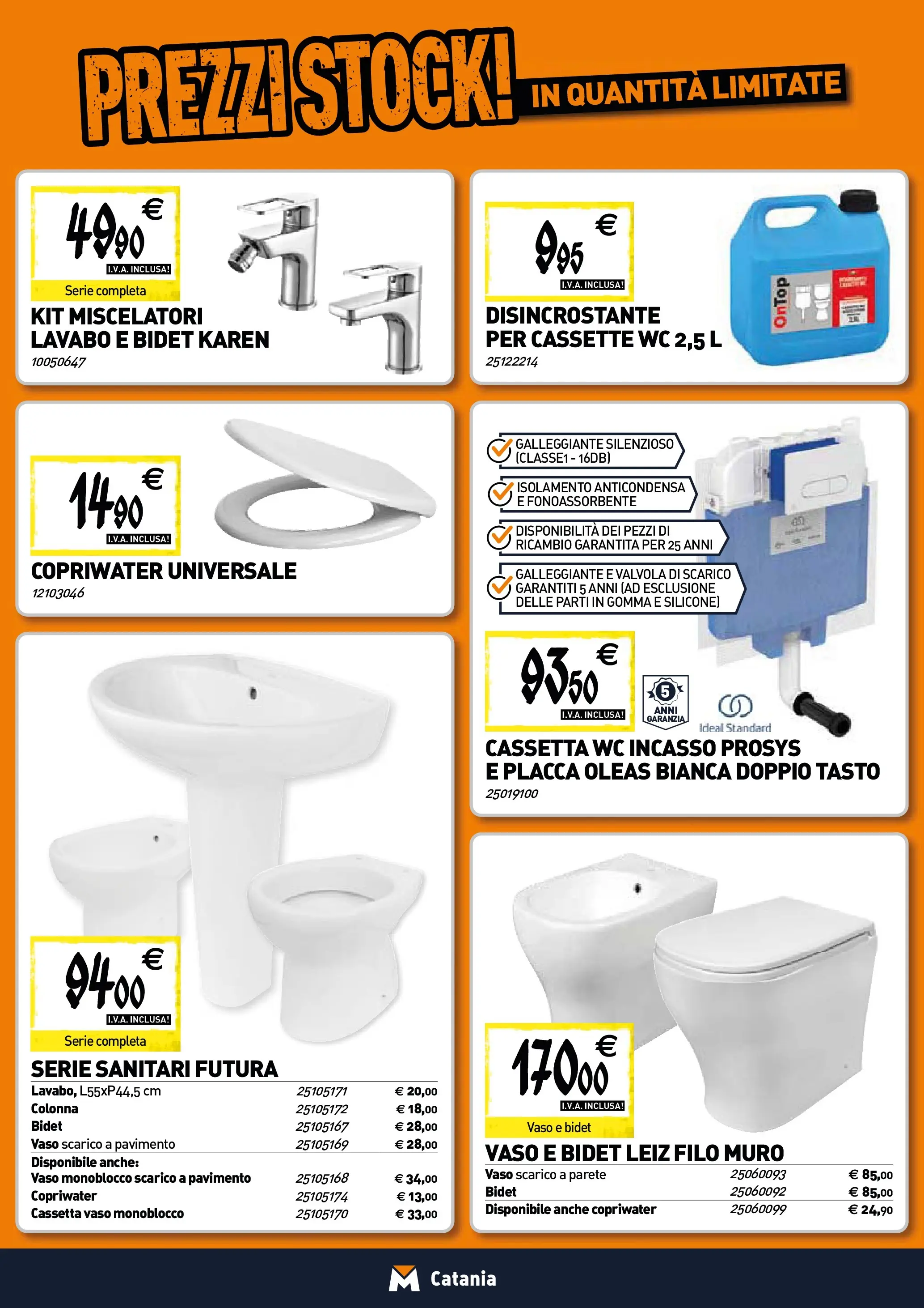 Nuovo TECNOMAT - Straordinari prezzi stock! dal 22/01/2026 > offerte anteprima 🛍️ | Pagina: 5 | Prodotti: Pavimento, Silicone, WC, Vaso
