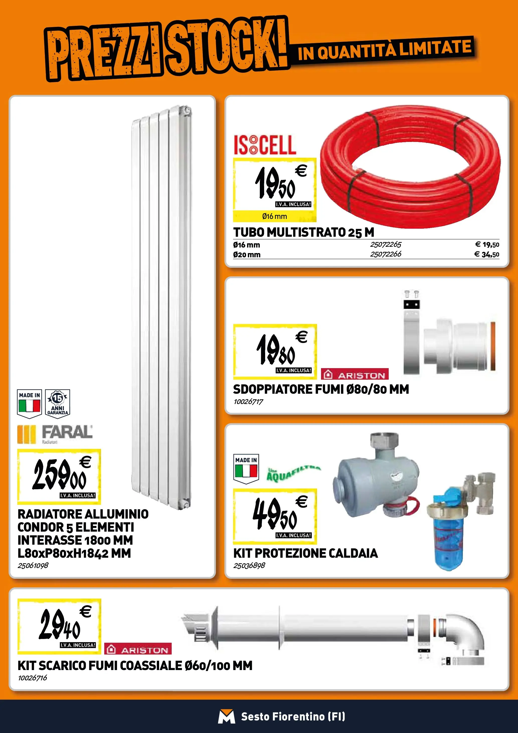 Nuovo TECNOMAT - Straordinari prezzi stock! dal 22/01/2026 > offerte anteprima 🛍️ | Pagina: 6 | Prodotti: Caldaia, Tubo, Alluminio