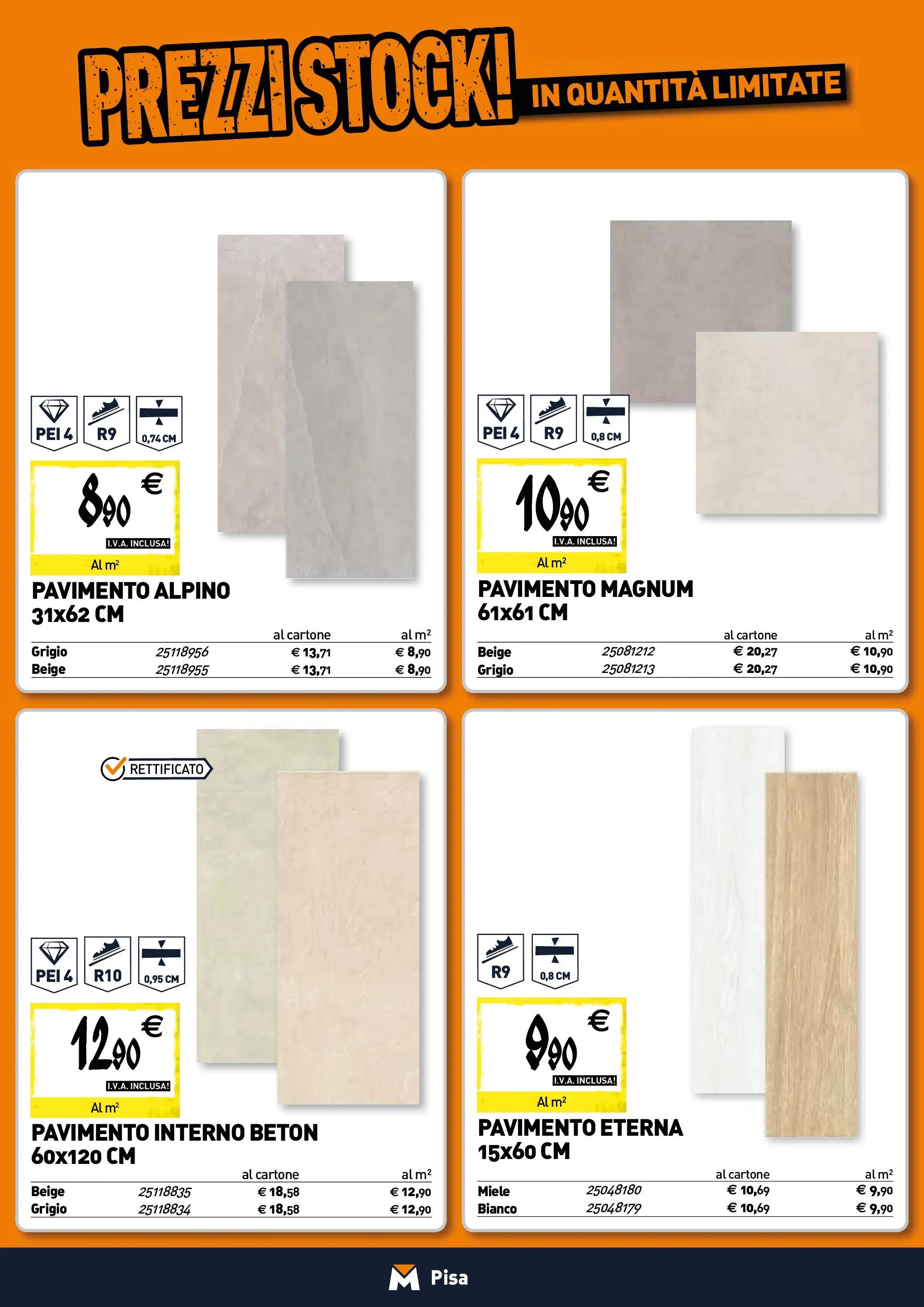 Nuovo TECNOMAT - Straordinari prezzi stock! dal 22/01/2026 > offerte anteprima 🛍️ | Pagina: 12 | Prodotti: Pavimento, Miele