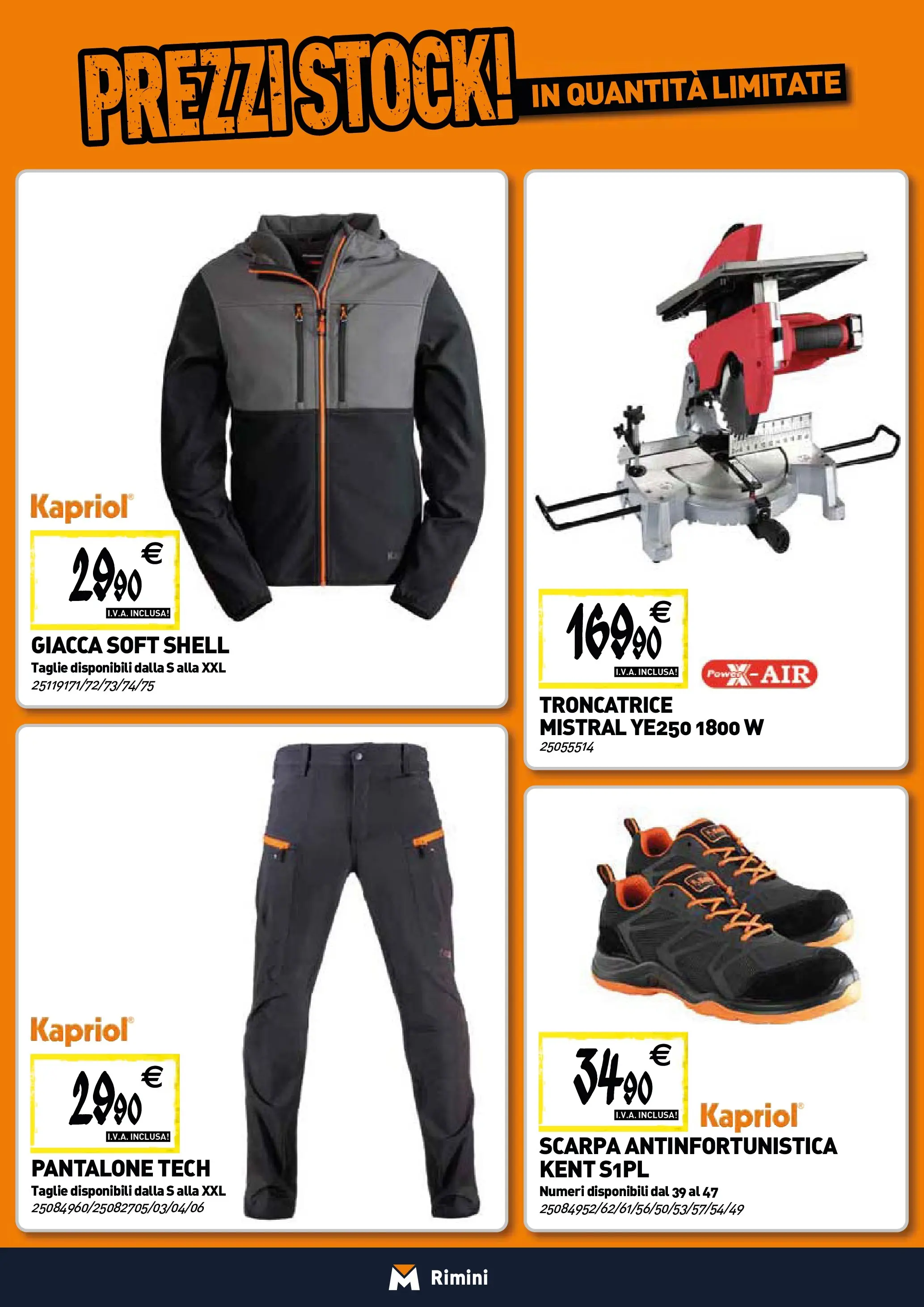 Nuovo TECNOMAT - Straordinari prezzi stock! dal 21/01/2026 > offerte anteprima 🛍️ | Pagina: 16 | Prodotti: Giacca