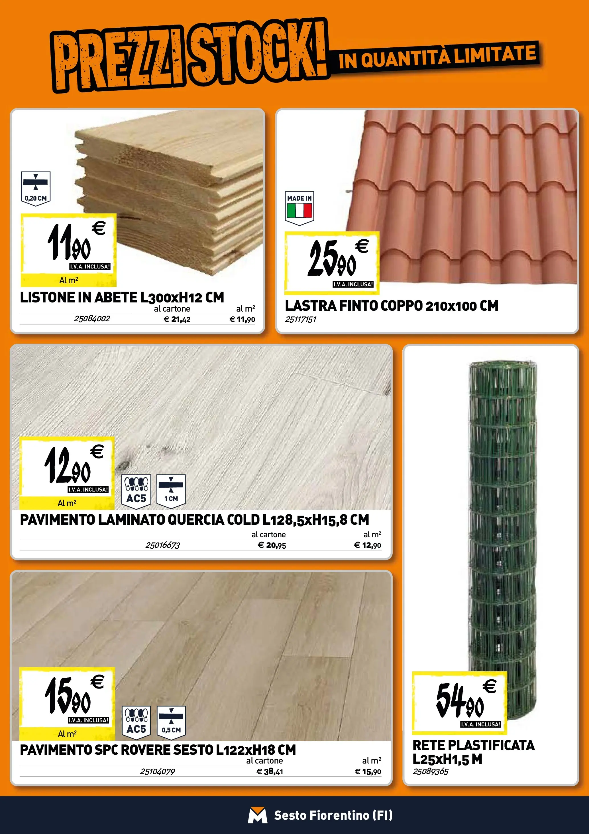 Nuovo TECNOMAT - Straordinari prezzi stock! dal 22/01/2026 > offerte anteprima 🛍️ | Pagina: 11 | Prodotti: Pavimento