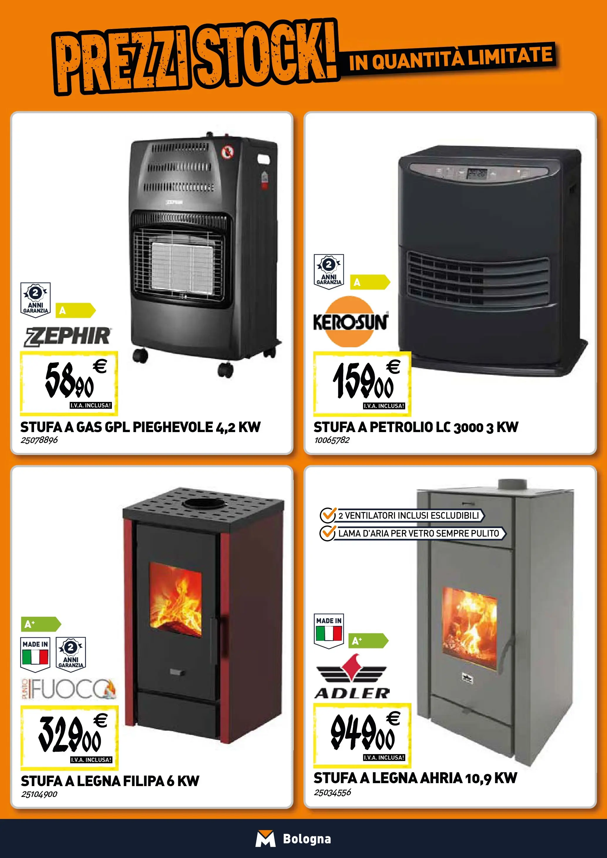 Nuovo TECNOMAT Bologna catalogo dal 22/01/2026 > offerte anteprima 🛍️ | Pagina: 9 | Prodotti: Stufa a legna, Stufa, Stufa a gas