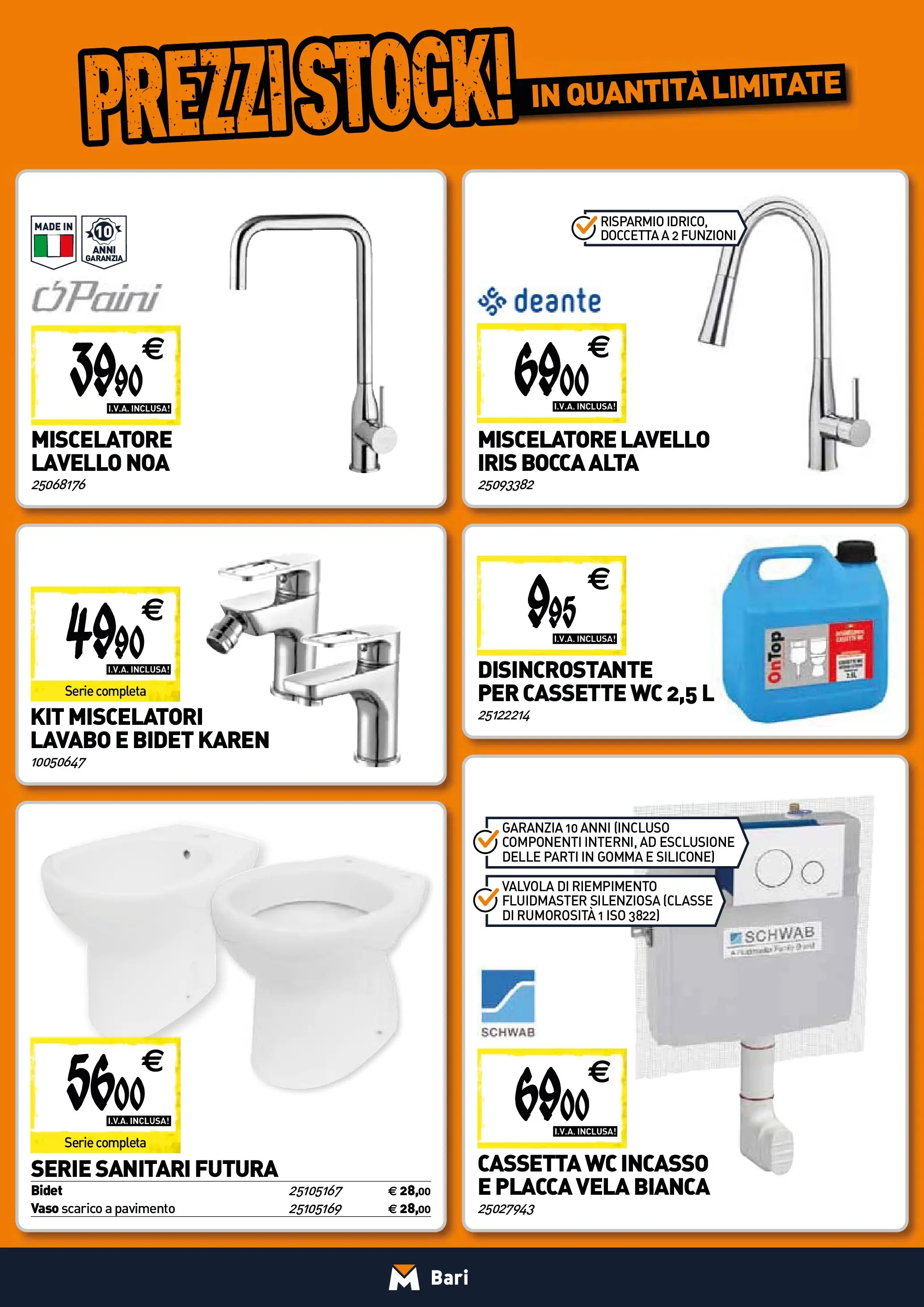 Nuovo TECNOMAT - Straordinari prezzi stock! dal 22/01/2026 > offerte anteprima 🛍️ | Pagina: 3 | Prodotti: Pavimento, Silicone, WC, Vaso