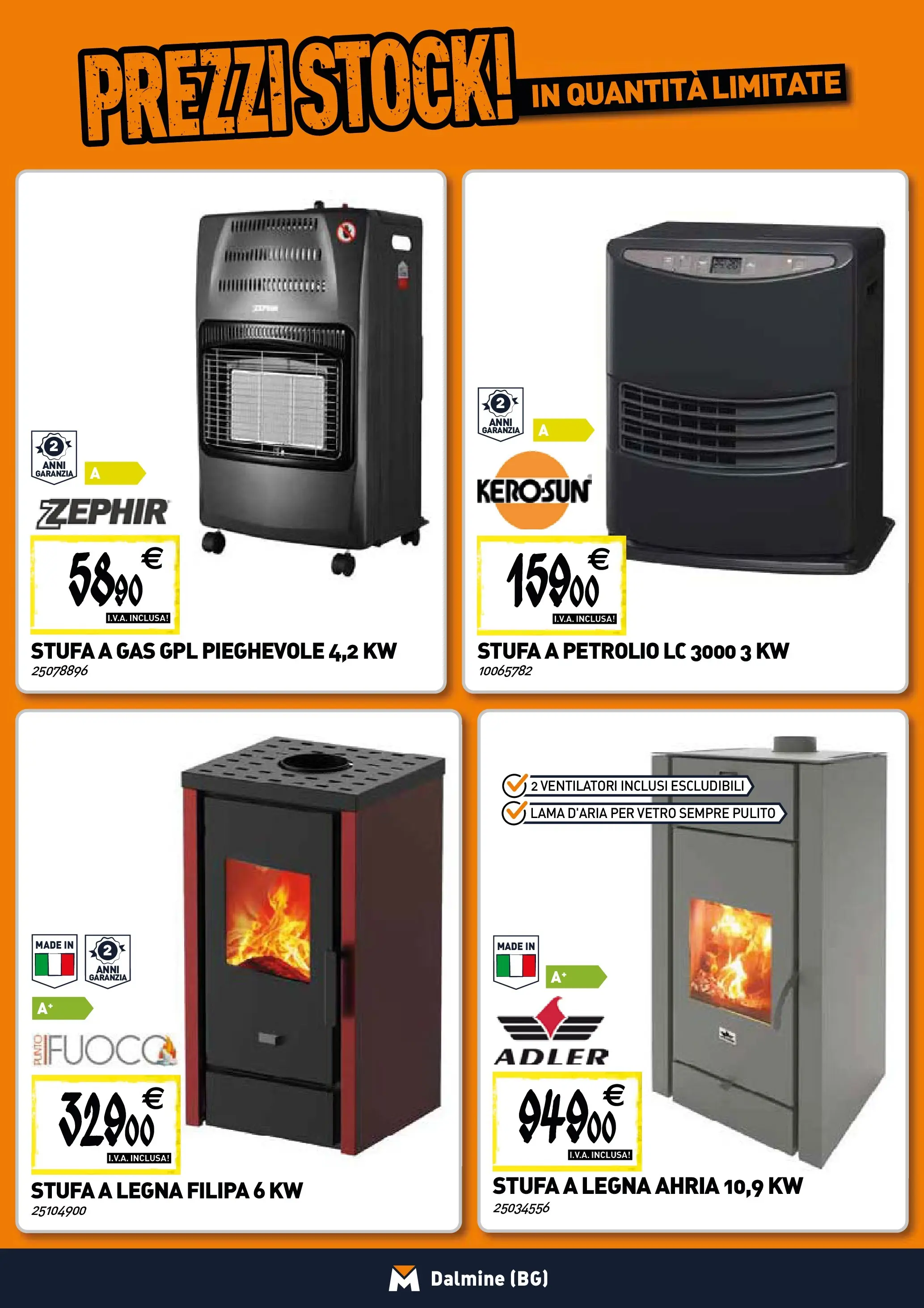 Nuovo TECNOMAT - Straordinari prezzi stock! dal 22/01/2026 > offerte anteprima 🛍️ | Pagina: 9 | Prodotti: Stufa a legna, Stufa, Stufa a gas