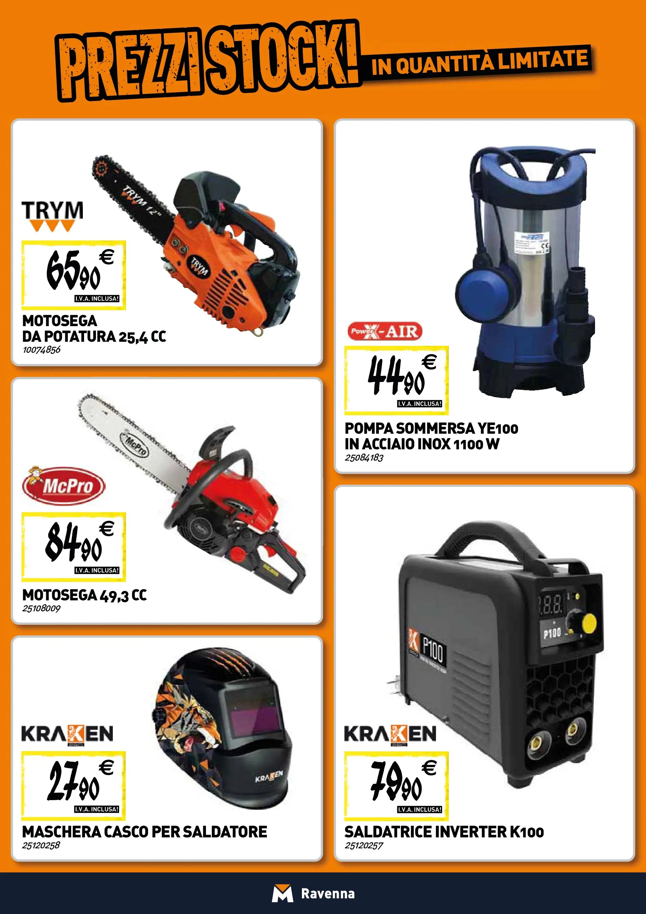 Nuovo TECNOMAT - Straordinari prezzi stock! dal 22/01/2026 > offerte anteprima 🛍️ | Pagina: 18 | Prodotti: Maschera, Motosega, Saldatrice