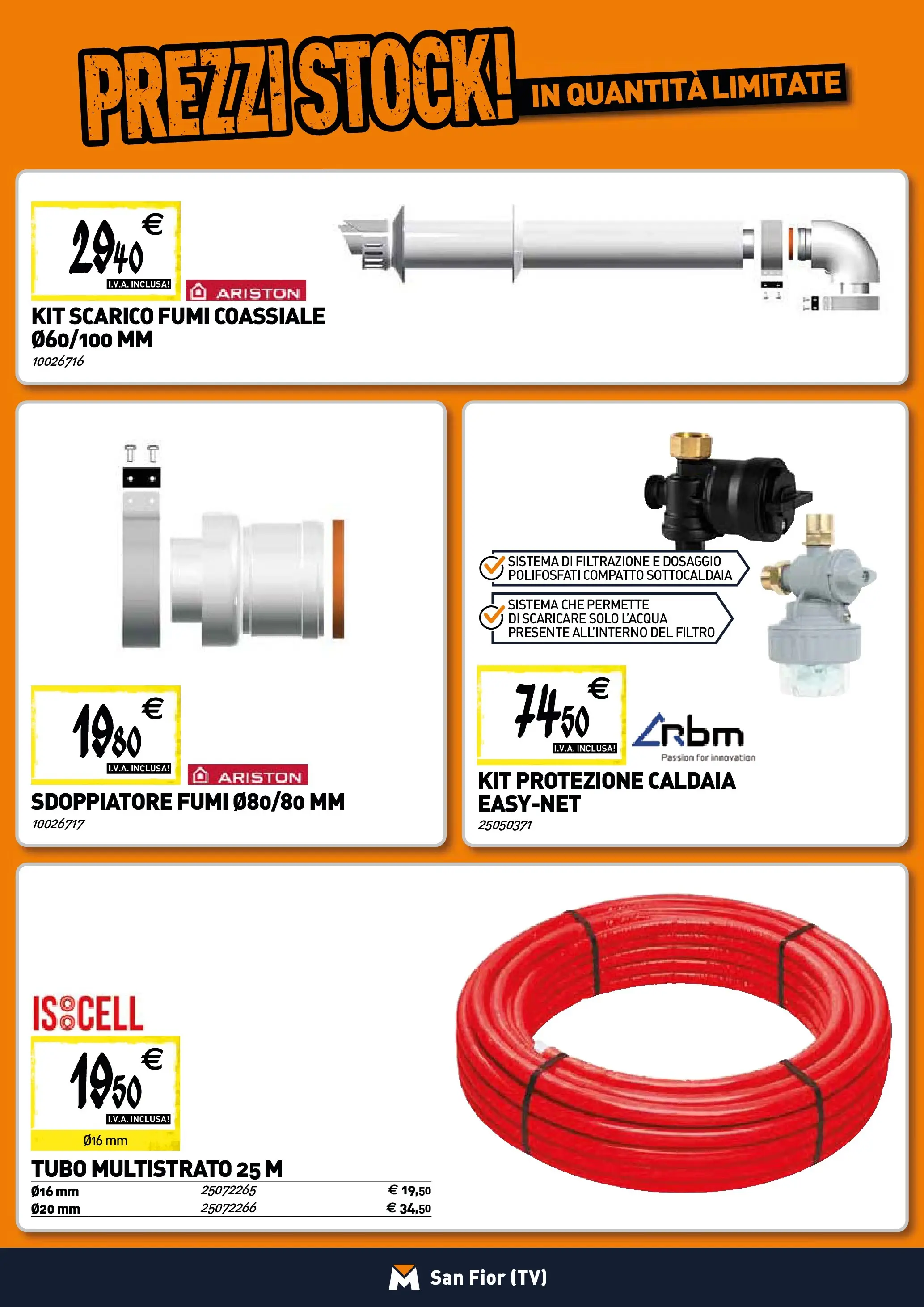 Nuovo TECNOMAT - Straordinari prezzi stock! dal 22/01/2026 > offerte anteprima 🛍️ | Pagina: 8 | Prodotti: Caldaia, Tubo, TV