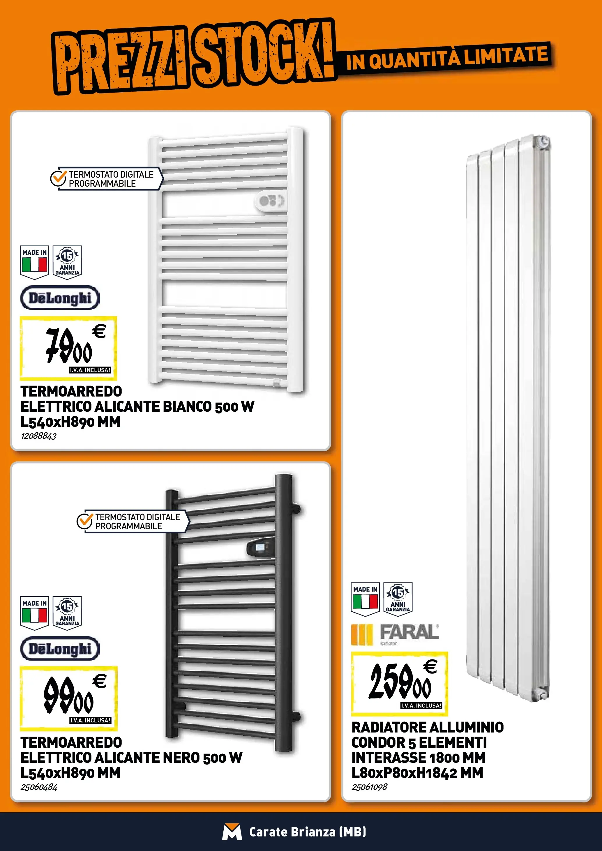 Nuovo TECNOMAT - Straordinari prezzi stock! dal 22/01/2026 > offerte anteprima 🛍️ | Pagina: 6 | Prodotti: Alluminio
