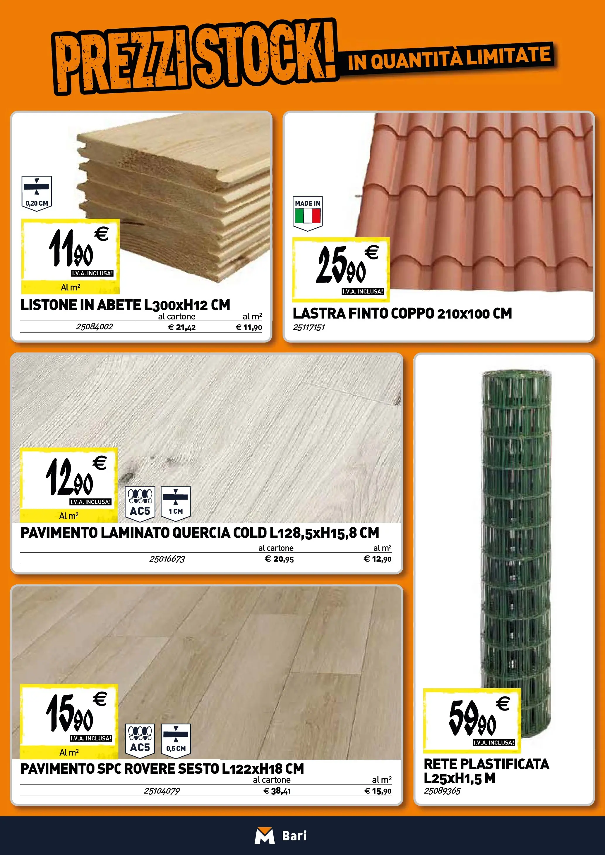 Nuovo TECNOMAT - Straordinari prezzi stock! dal 22/01/2026 > offerte anteprima 🛍️ | Pagina: 10 | Prodotti: Pavimento