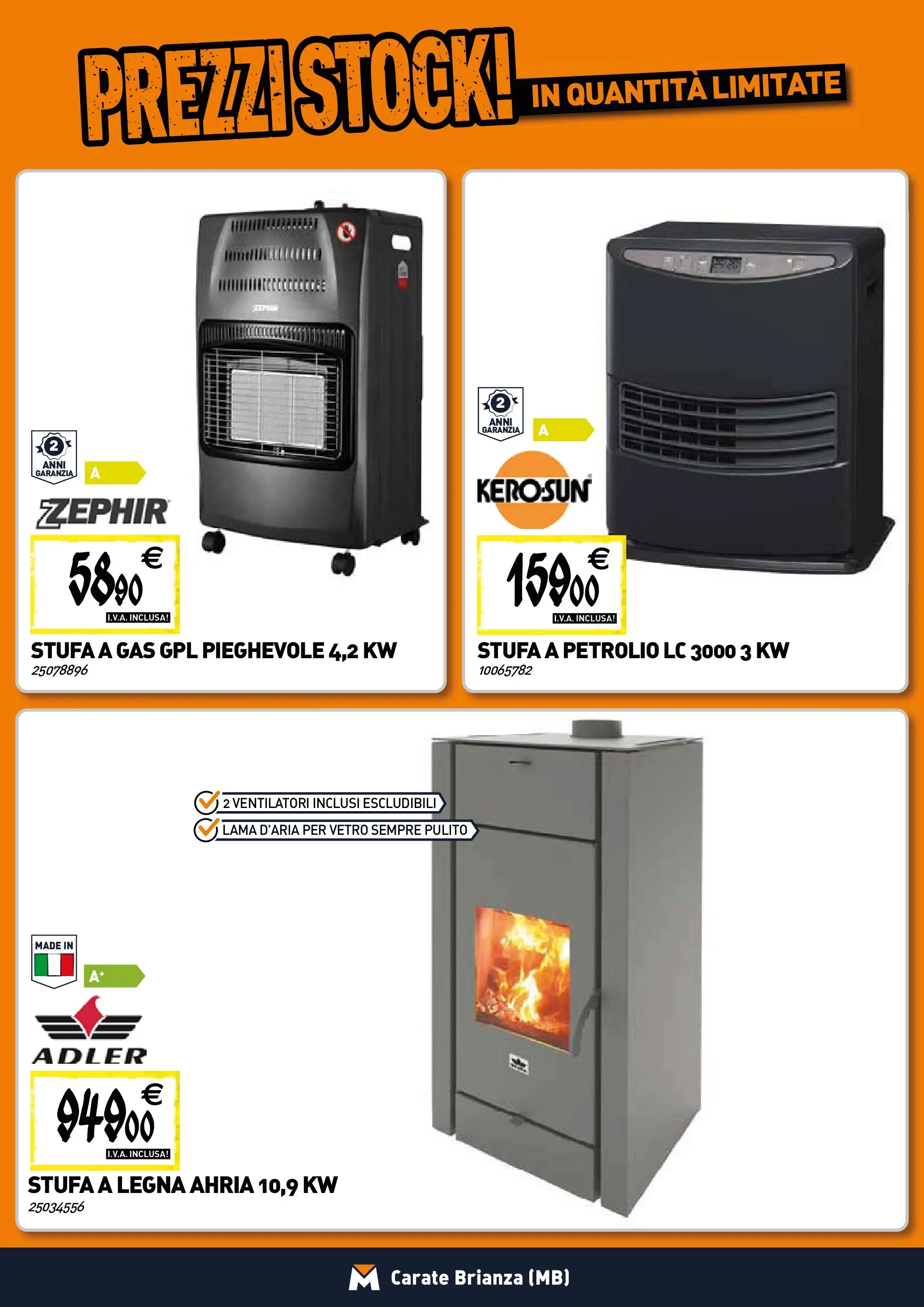 Nuovo TECNOMAT - Straordinari prezzi stock! dal 22/01/2026 > offerte anteprima 🛍️ | Pagina: 9 | Prodotti: Stufa a legna, Stufa, Stufa a gas
