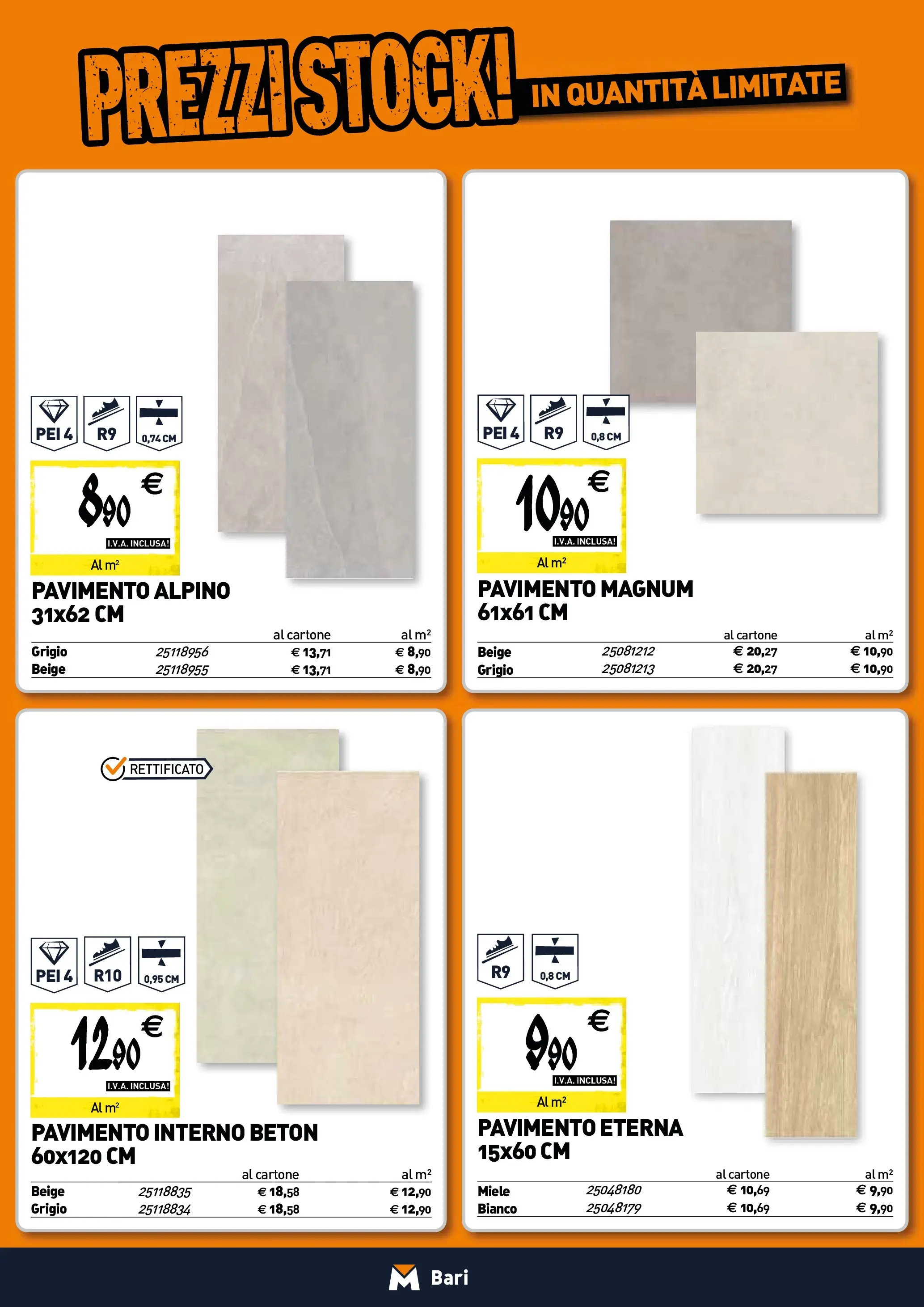 Nuovo TECNOMAT - Straordinari prezzi stock! dal 22/01/2026 > offerte anteprima 🛍️ | Pagina: 11 | Prodotti: Pavimento, Miele