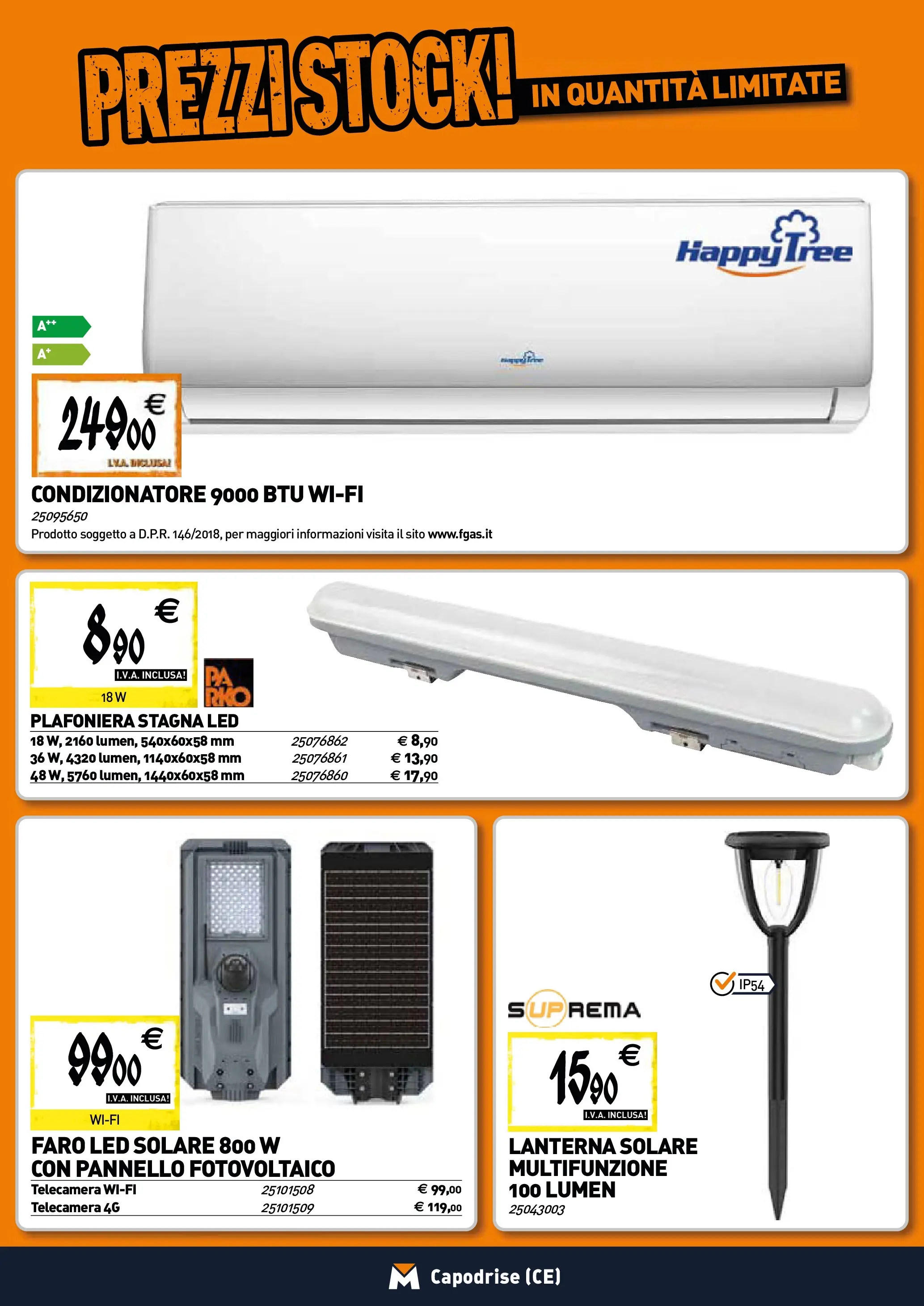 Nuovo TECNOMAT - Straordinari prezzi stock! dal 22/01/2026 > offerte anteprima 🛍️ | Pagina: 15 | Prodotti: Lanterna, Condizionatore