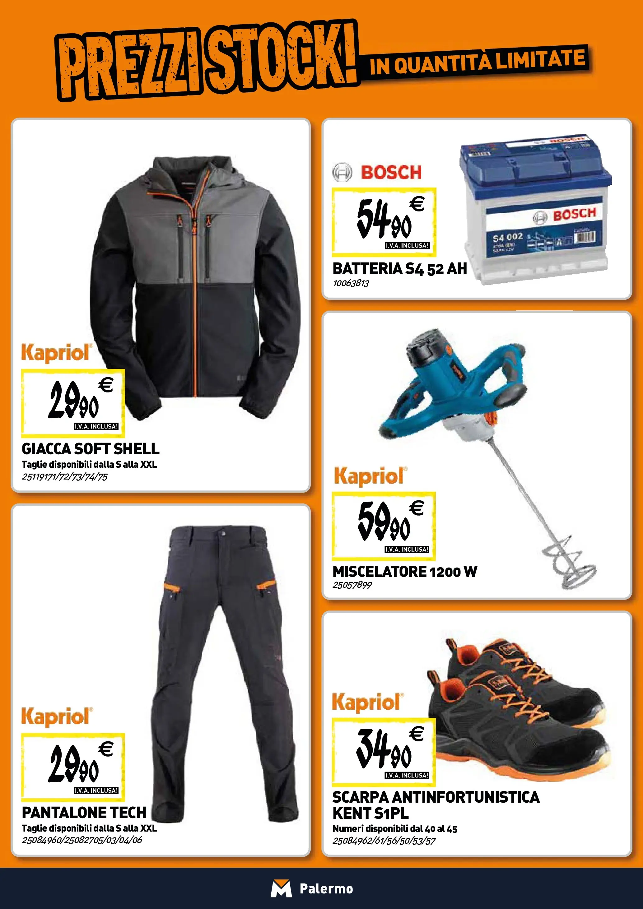 Nuovo TECNOMAT - Straordinari prezzi stock! dal 21/01/2026 > offerte anteprima 🛍️ | Pagina: 16 | Prodotti: Giacca, Miscelatore, Batteria