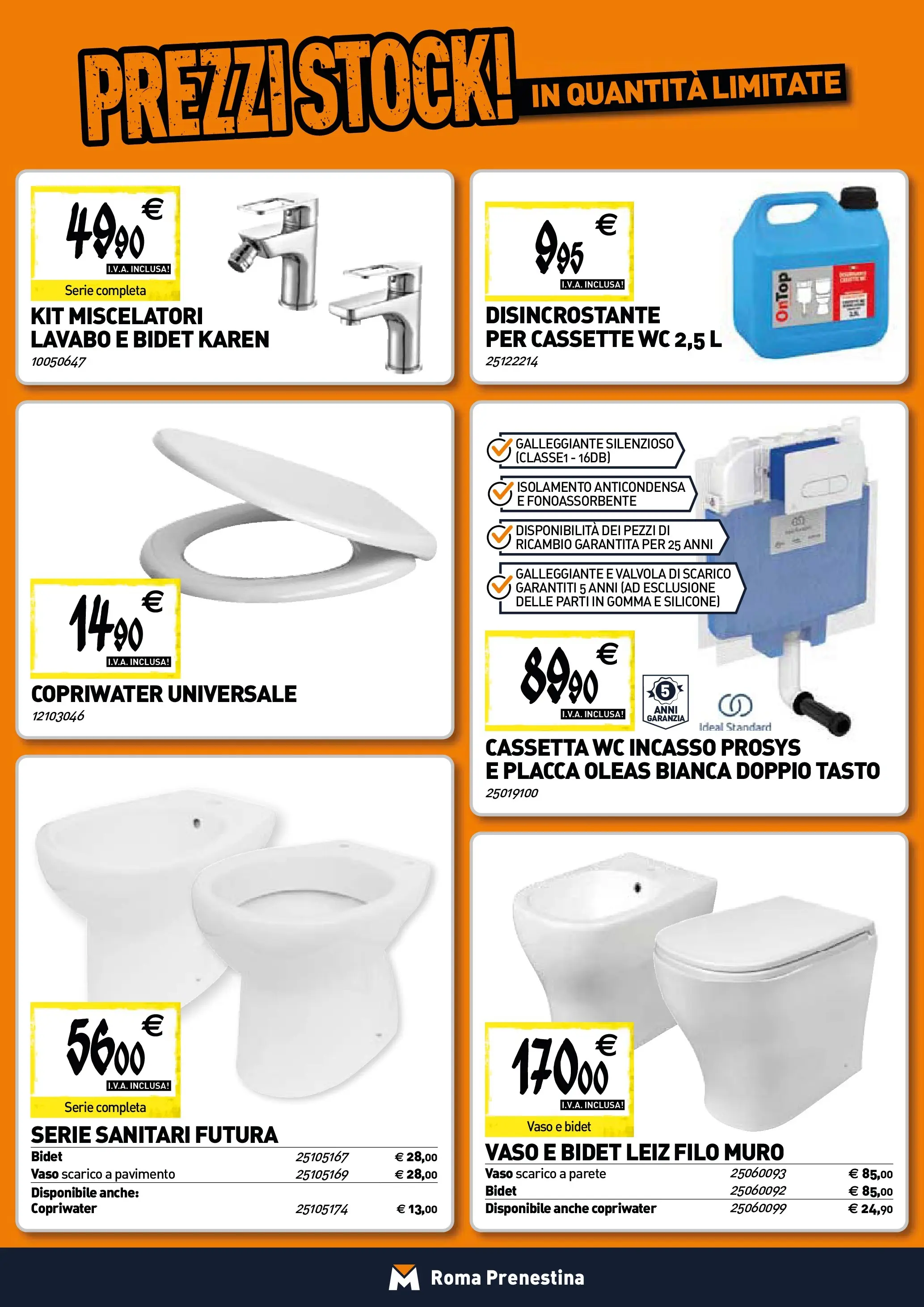 Nuovo TECNOMAT Roma catalogo dal 22/01/2026 > offerte anteprima 🛍️ | Pagina: 5 | Prodotti: Pavimento, Silicone, WC, Vaso